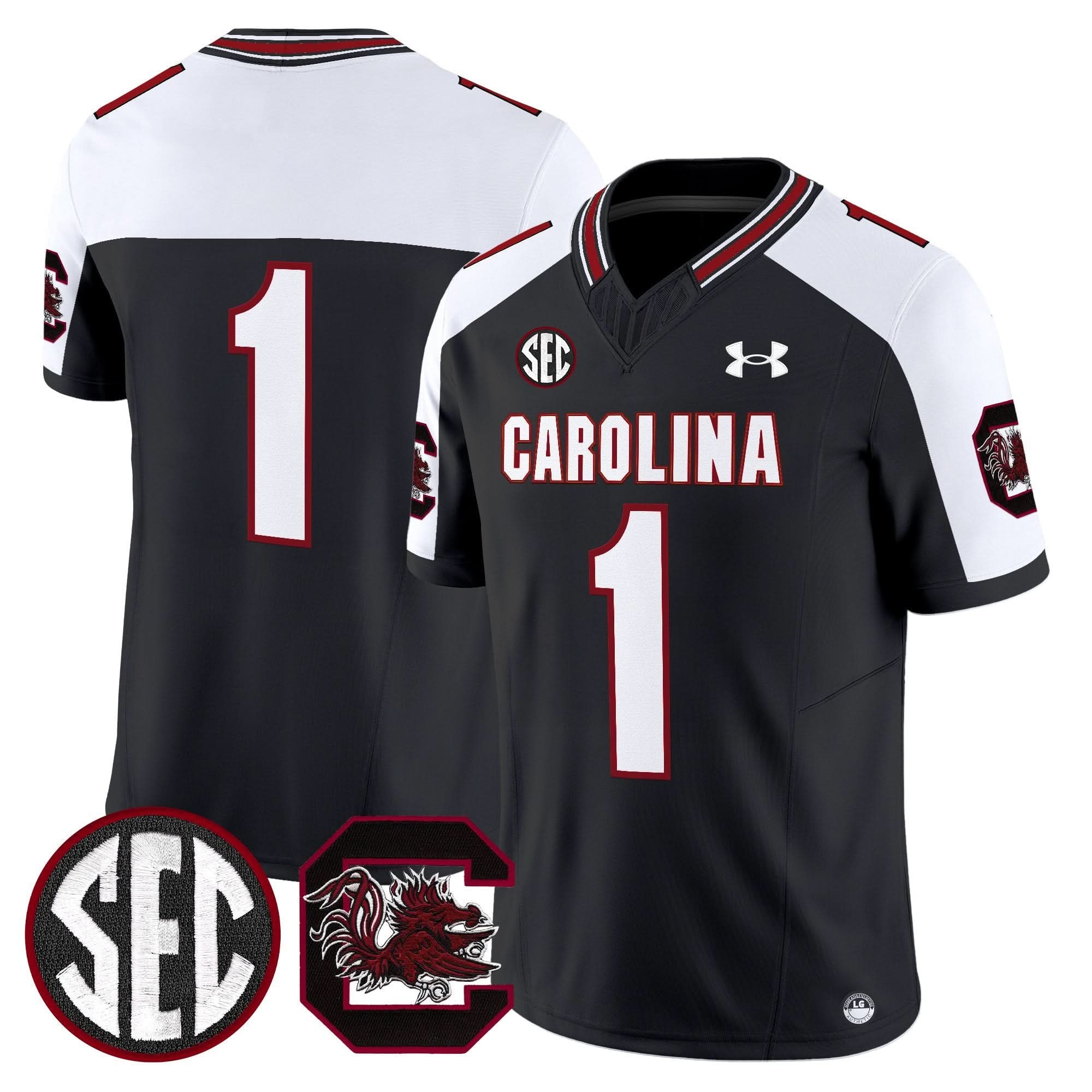 South Carolina Gamecocks 2025 Vapor Limited Jersey - All Stitched - Image 22
