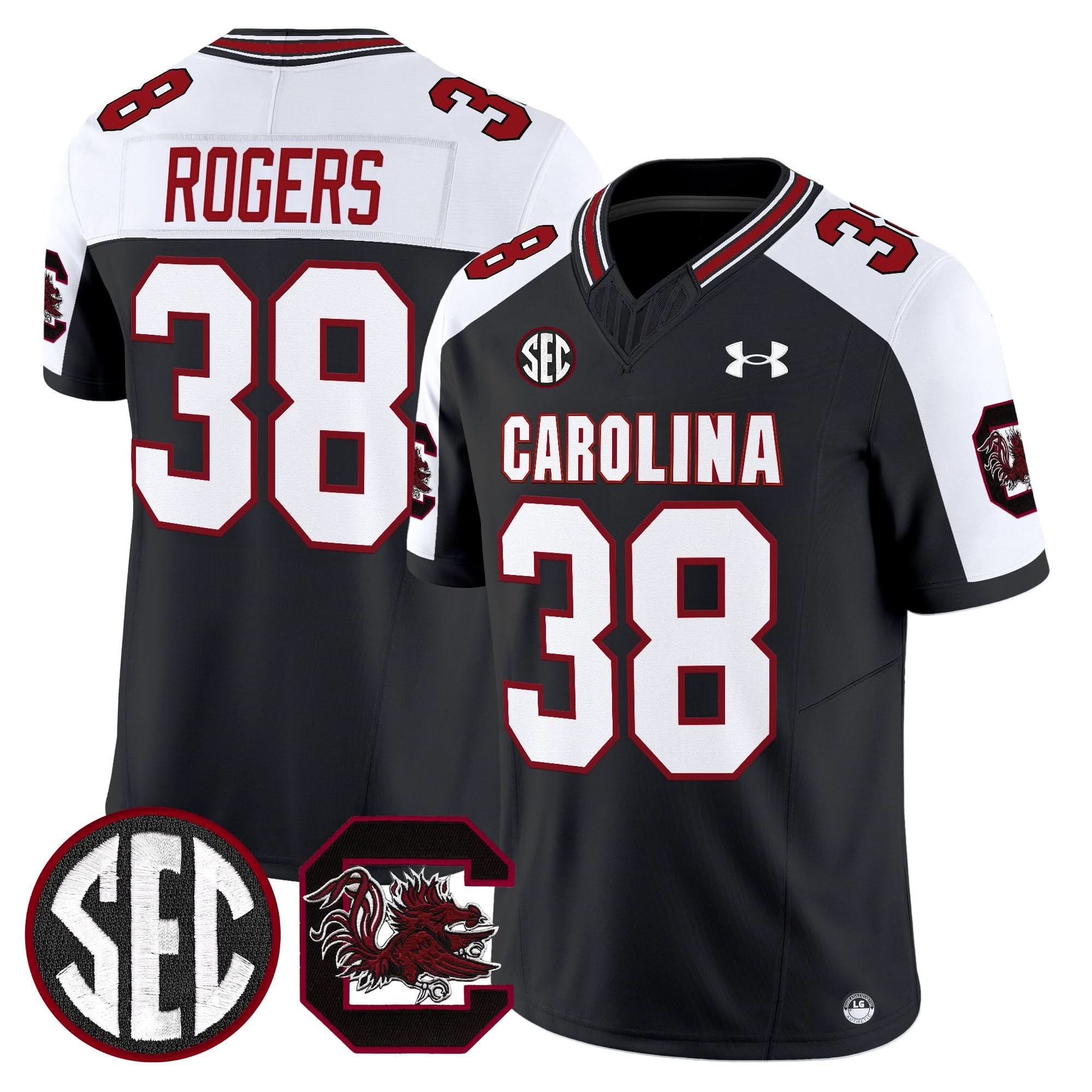 South Carolina Gamecocks 2025 Vapor Limited Jersey - All Stitched - Image 15