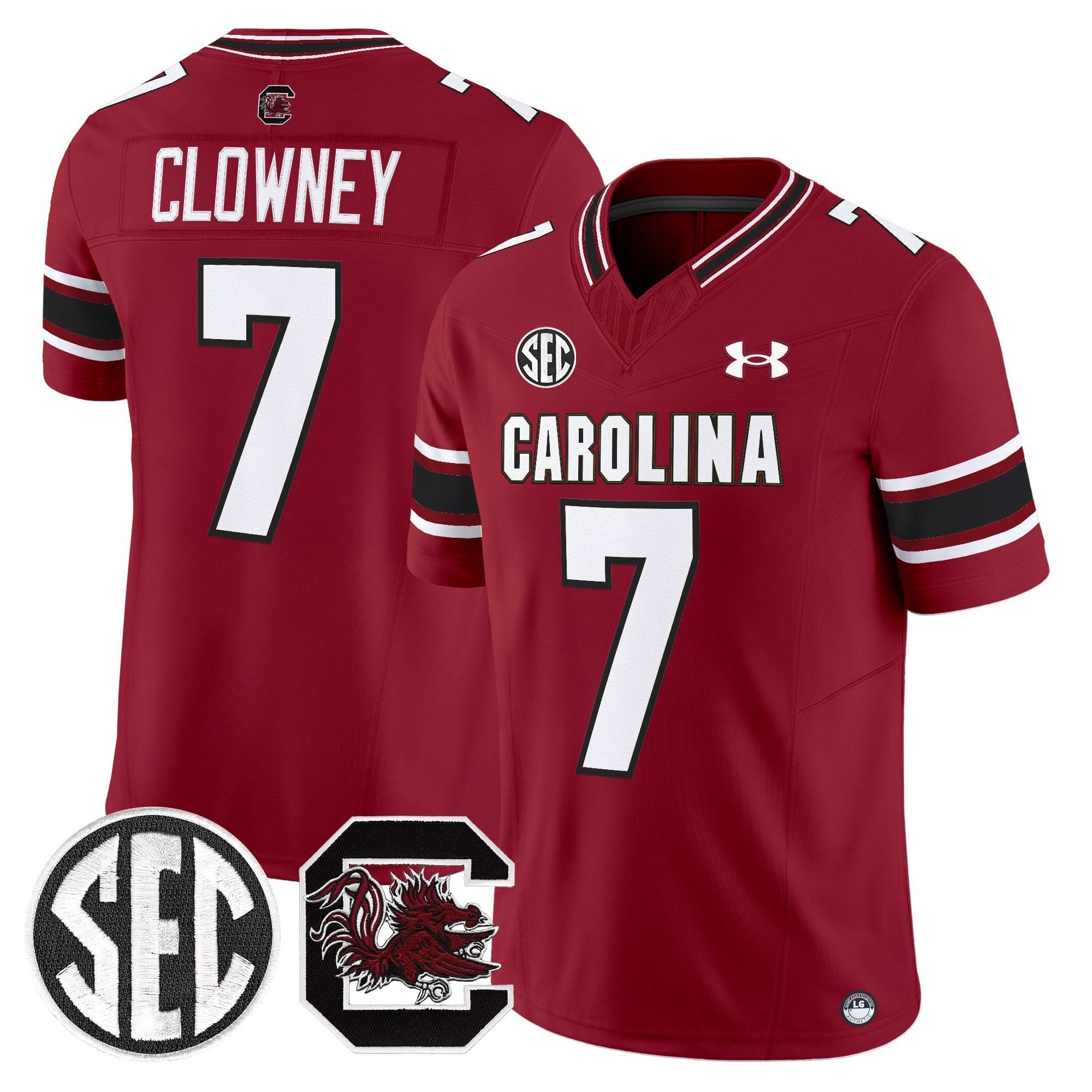 South Carolina Gamecocks 2025 Vapor Limited Jersey - All Stitched - Image 26