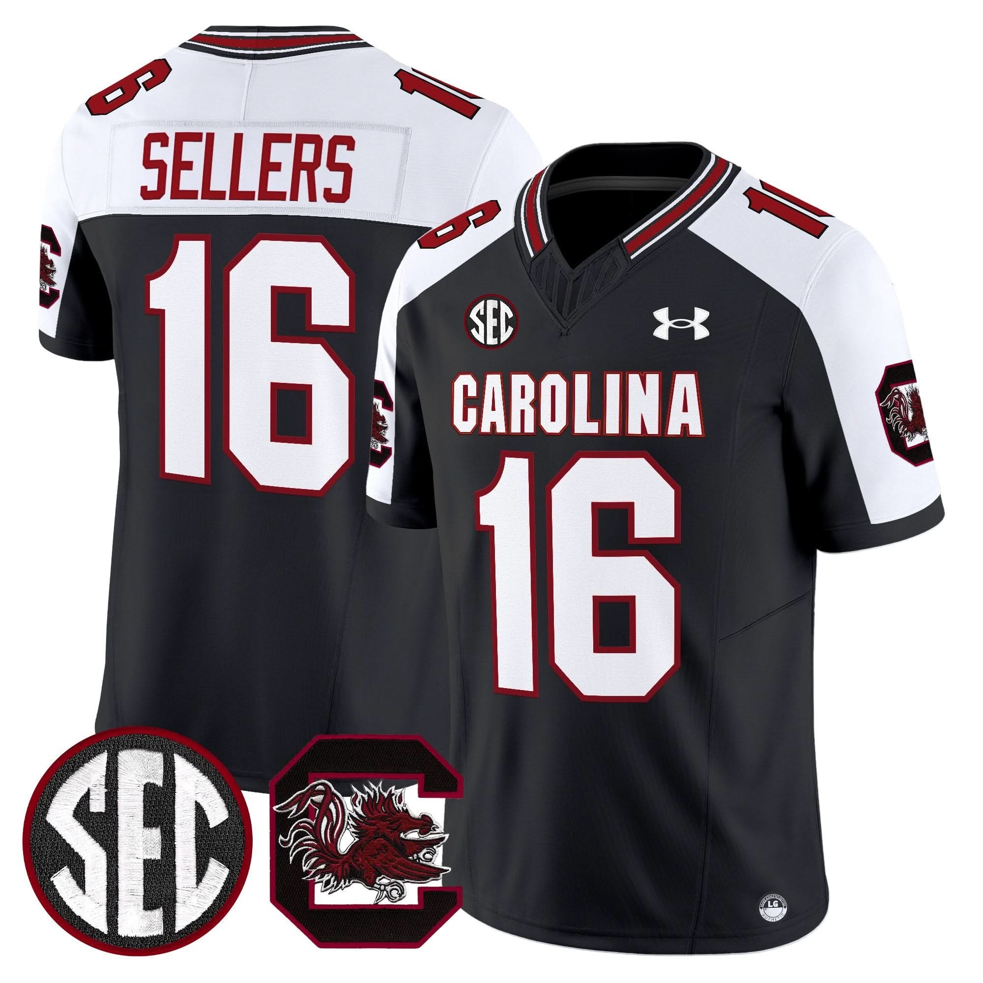 South Carolina Gamecocks 2025 Vapor Limited Jersey - All Stitched - Image 13