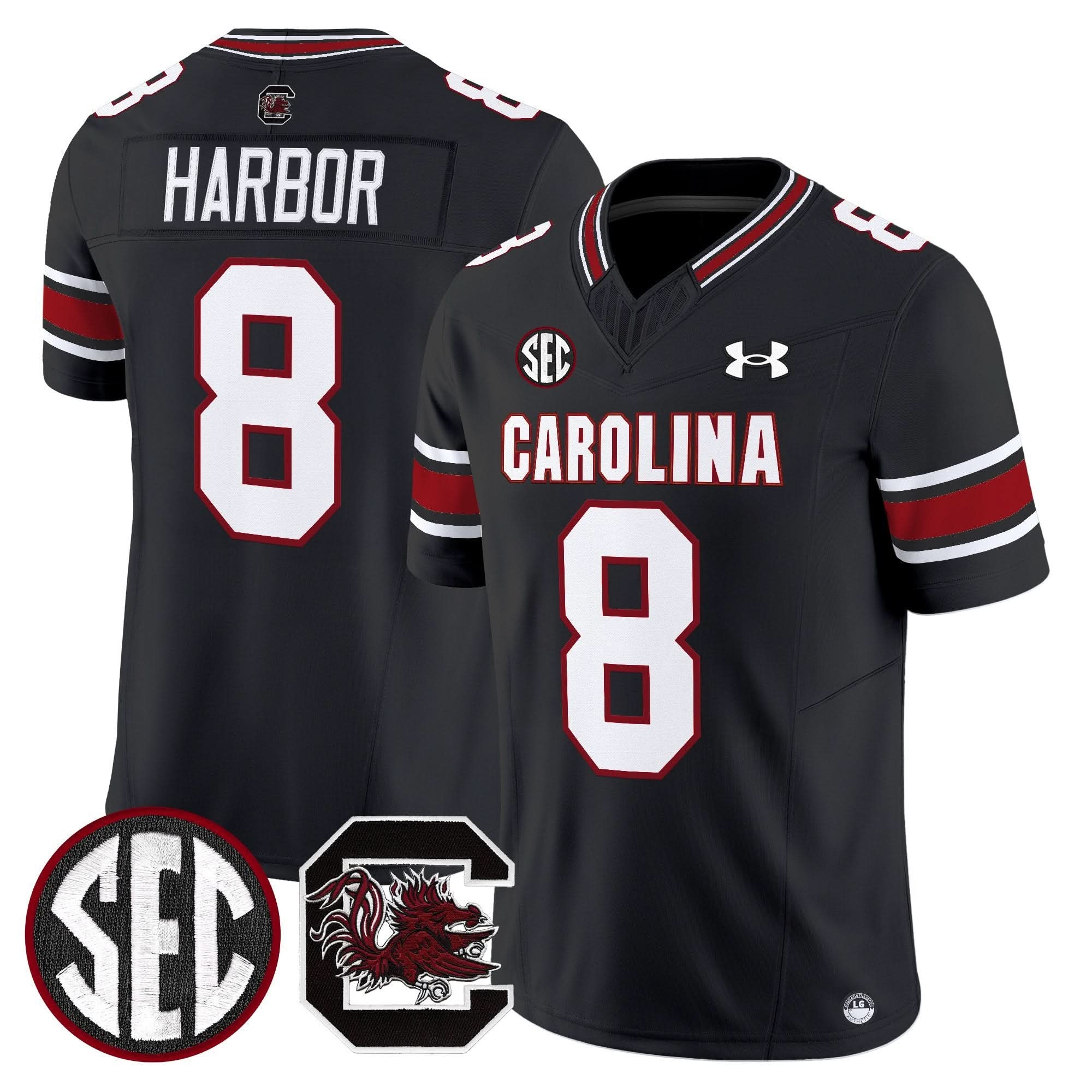South Carolina Gamecocks 2025 Vapor Limited Jersey - All Stitched - Image 30