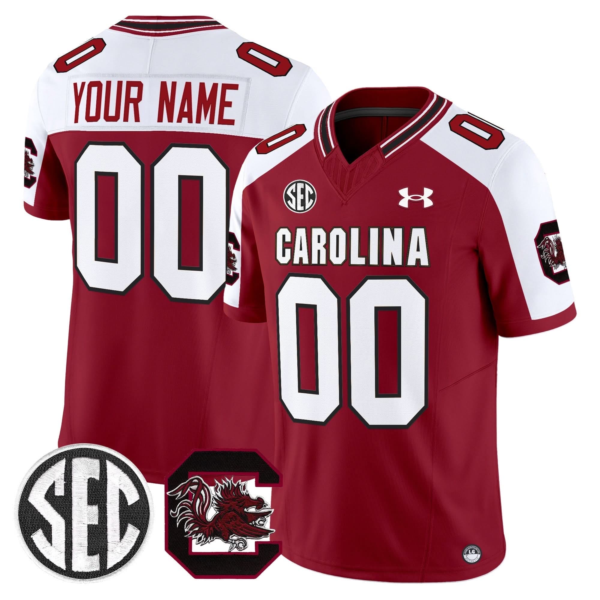 Custom South Carolina Gamecocks Jersey 2025 Vapor Limited - All Stitched - Image 4