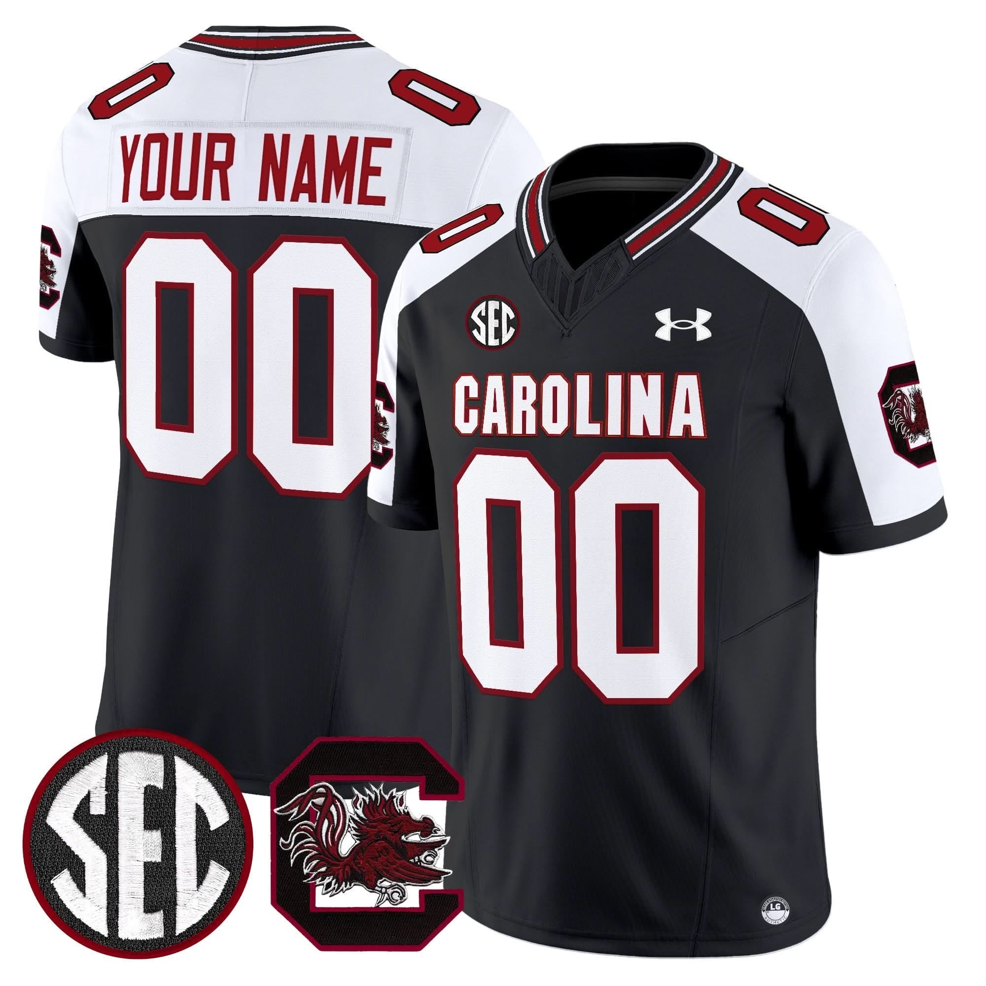 Custom South Carolina Gamecocks Jersey 2025 Vapor Limited - All Stitched - Image 5