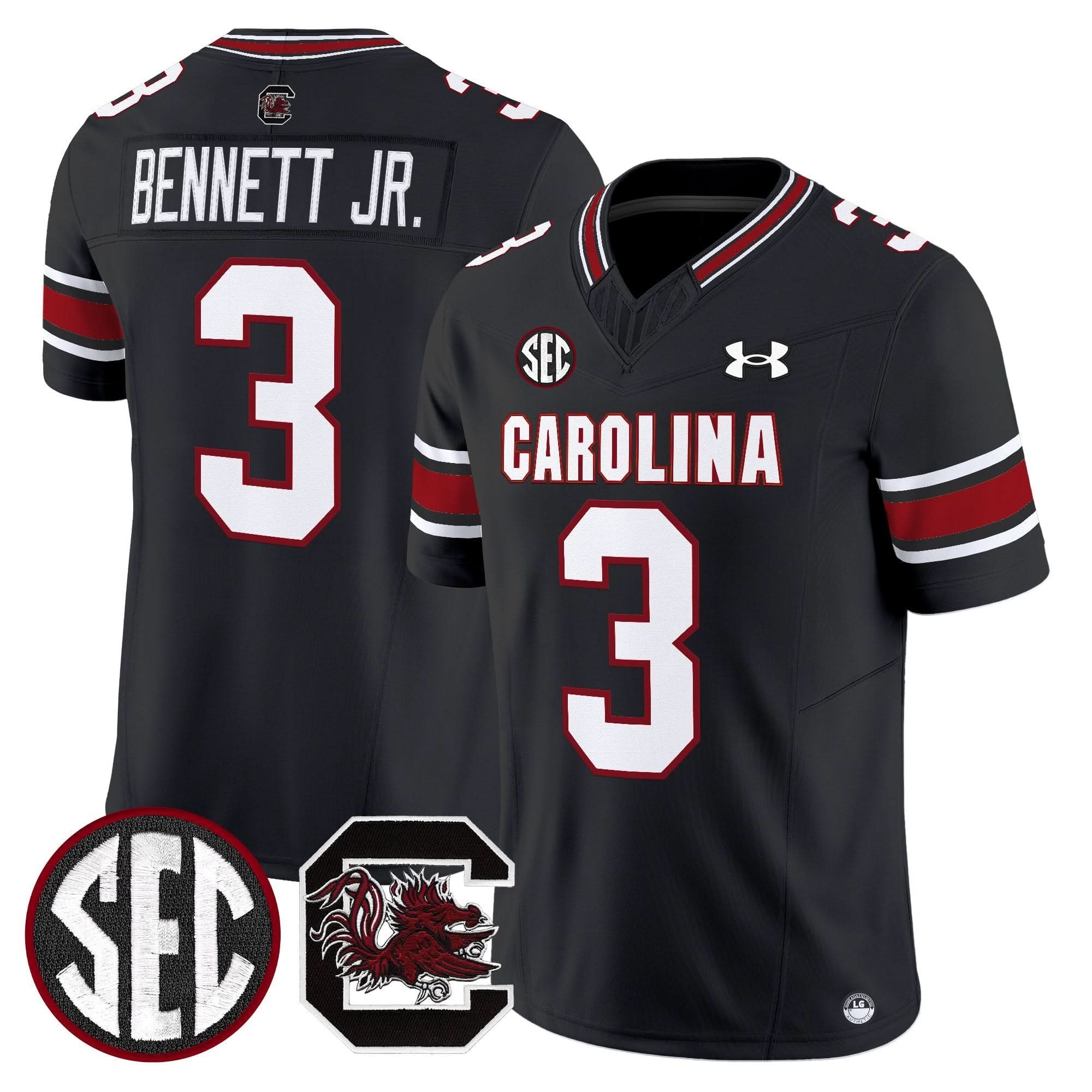 South Carolina Gamecocks 2025 Vapor Limited Jersey - All Stitched - Image 28