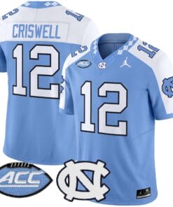 North Carolina Tar Heels 2025 Vapor Limited Jersey - All Stitched