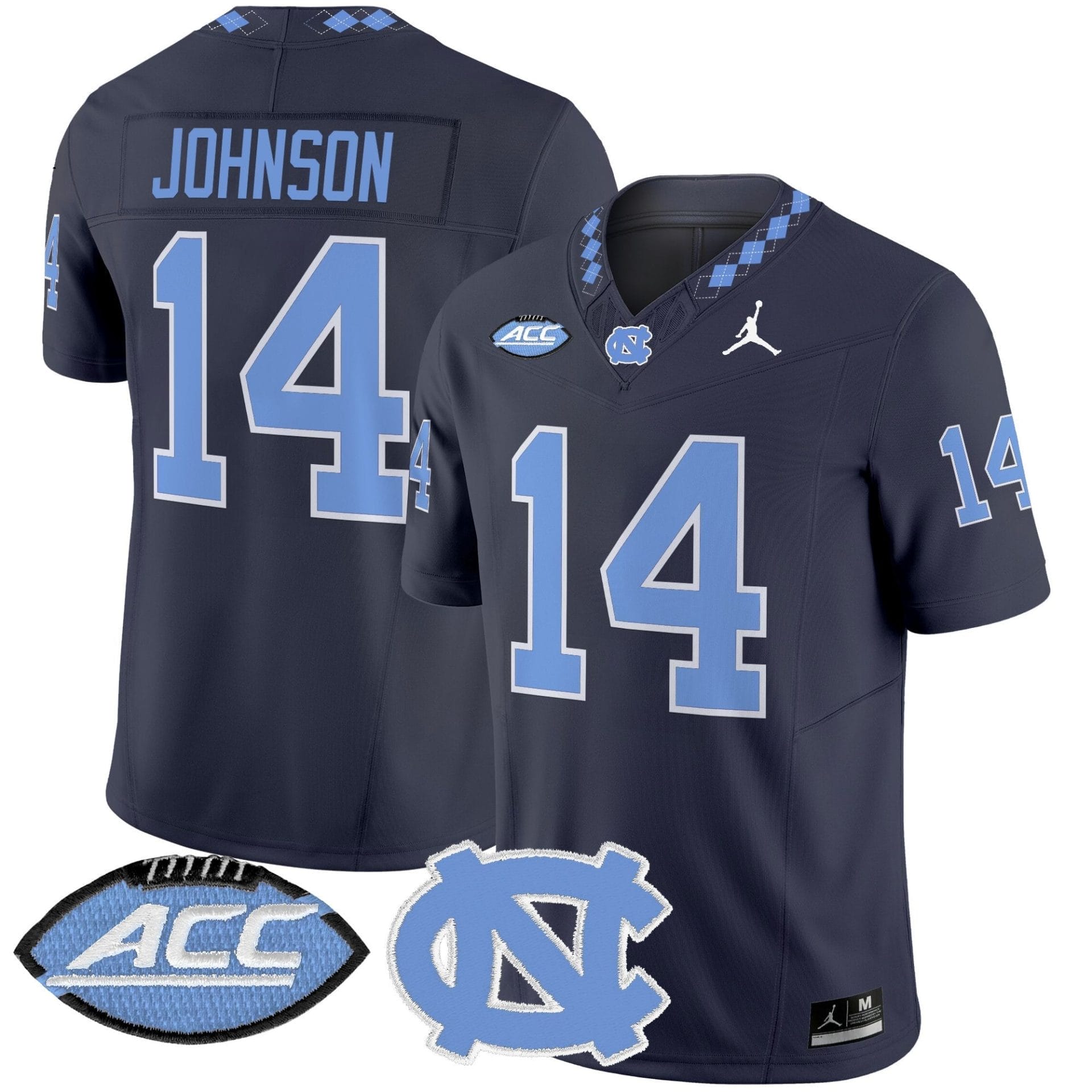 North Carolina Tar Heels 2025 Vapor Limited Jersey - All Stitched - Image 10