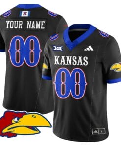 Custom Kansas Jayhawks Football Jersey Name, Number 2025 Limited All Stitched