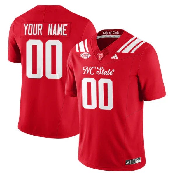 Custom NC State Wolfpack Jersey 'City of Oaks' Vapor Limited - All Stitched - Image 6