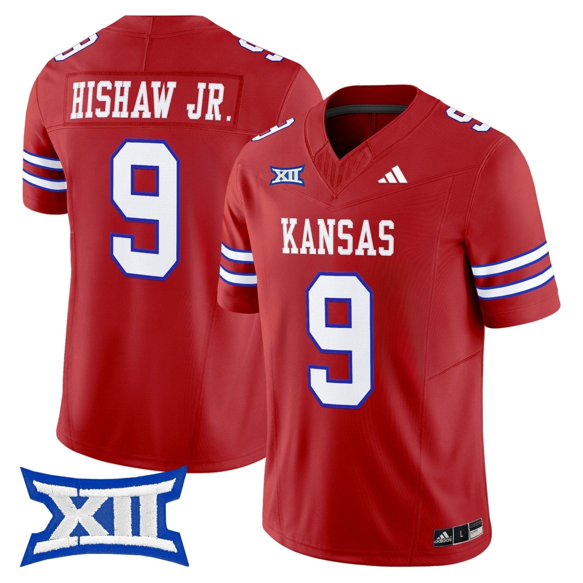 Kansas Jayhawks 2025 Vapor Limited Jersey - All Stitched - Image 23