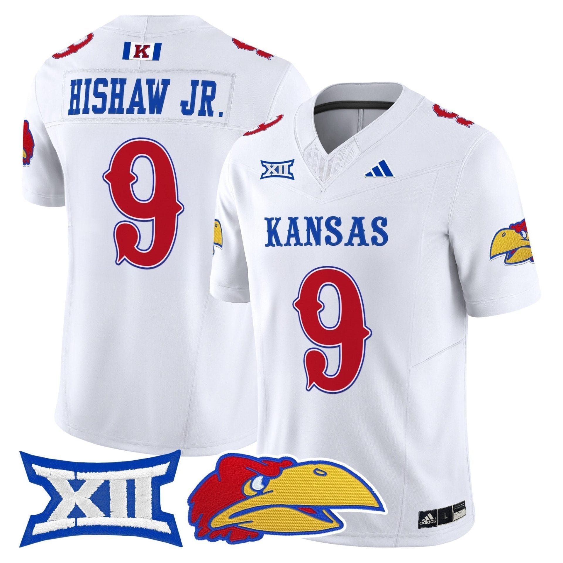 Kansas Jayhawks 2025 Vapor Limited Jersey - All Stitched - Image 8
