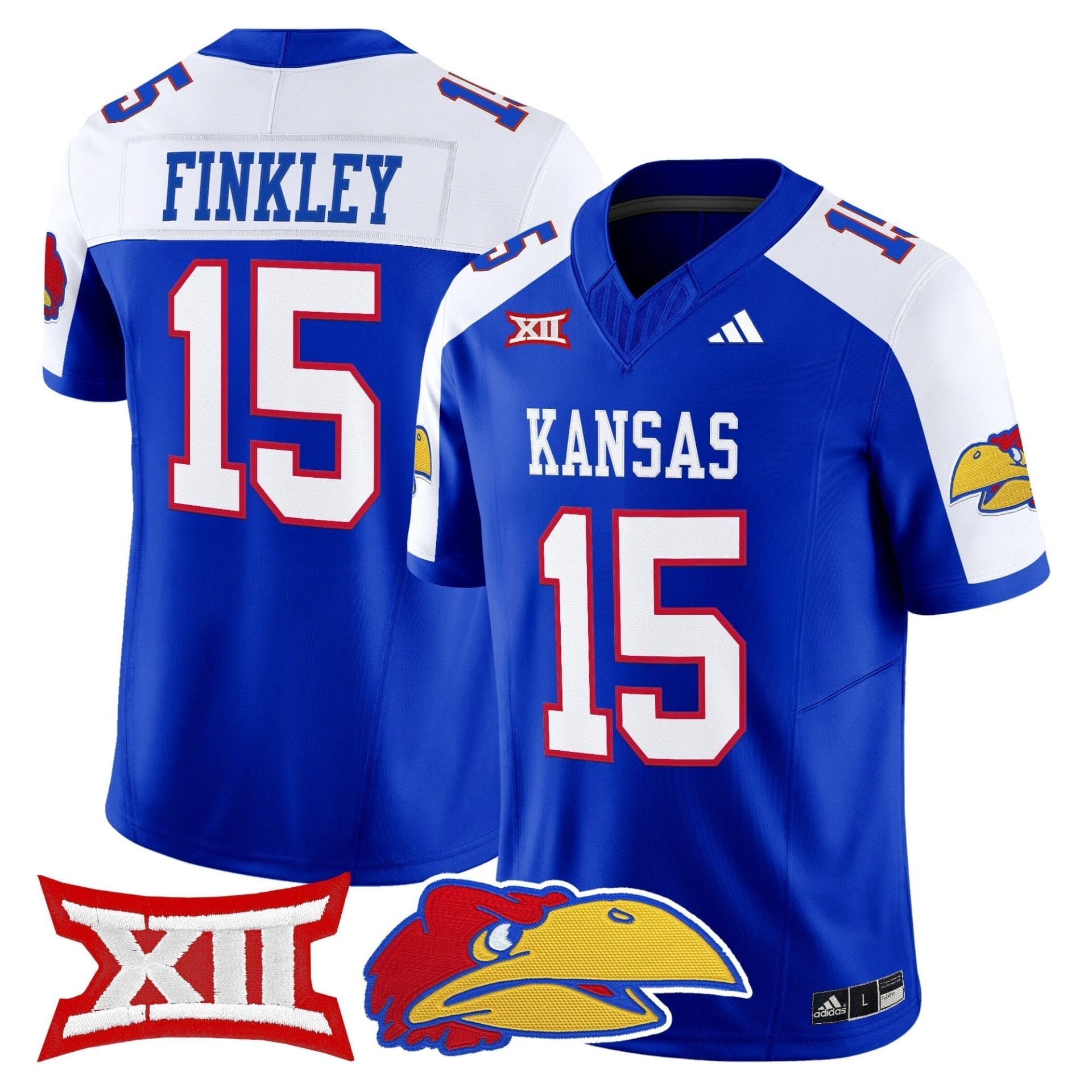 Kansas Jayhawks 2025 Vapor Limited Jersey - All Stitched - Image 19