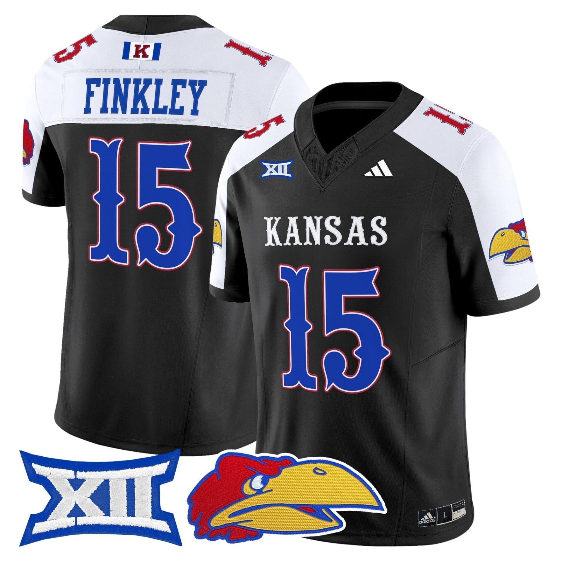 Kansas Jayhawks 2025 Vapor Limited Jersey - All Stitched - Image 30
