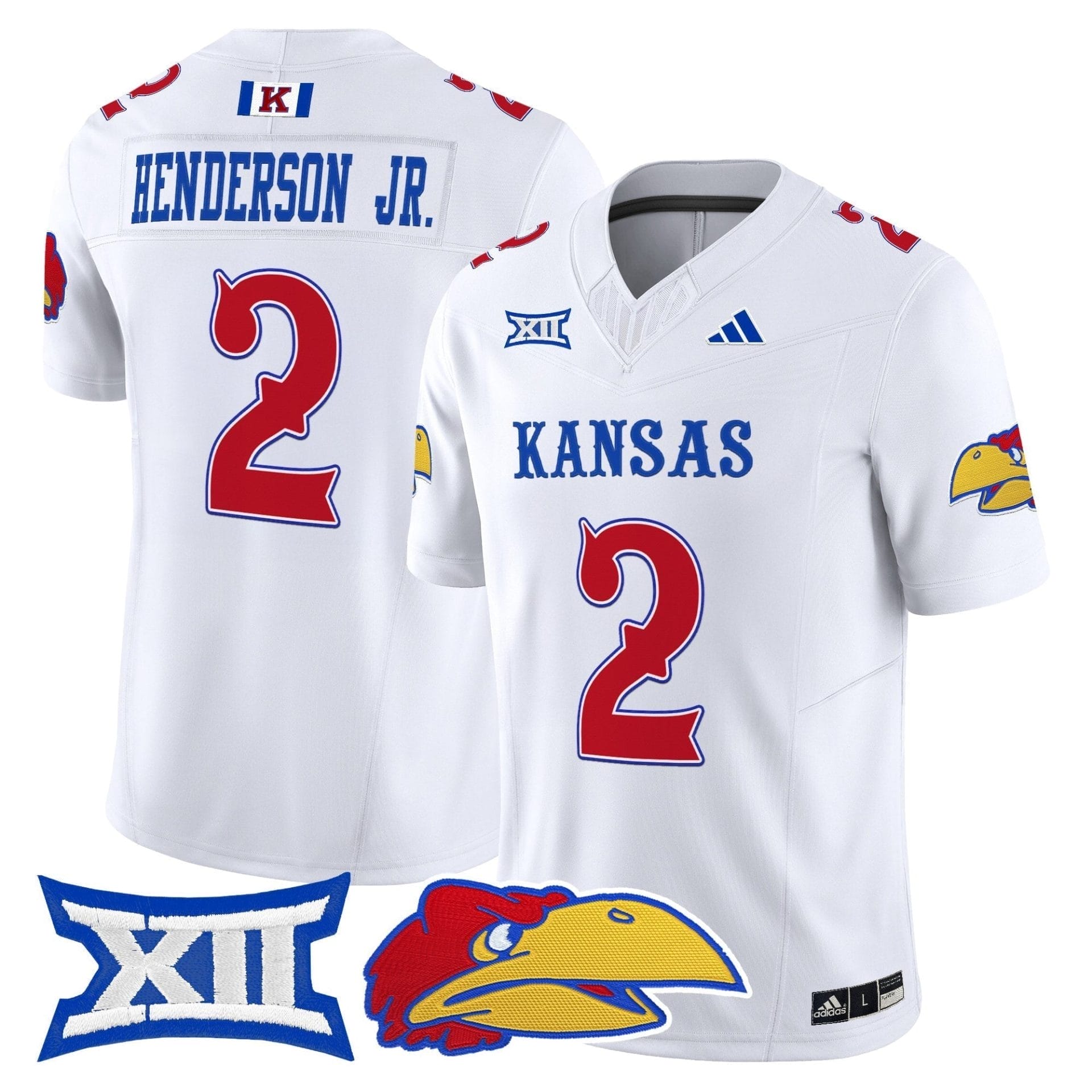 Kansas Jayhawks 2025 Vapor Limited Jersey - All Stitched - Image 33