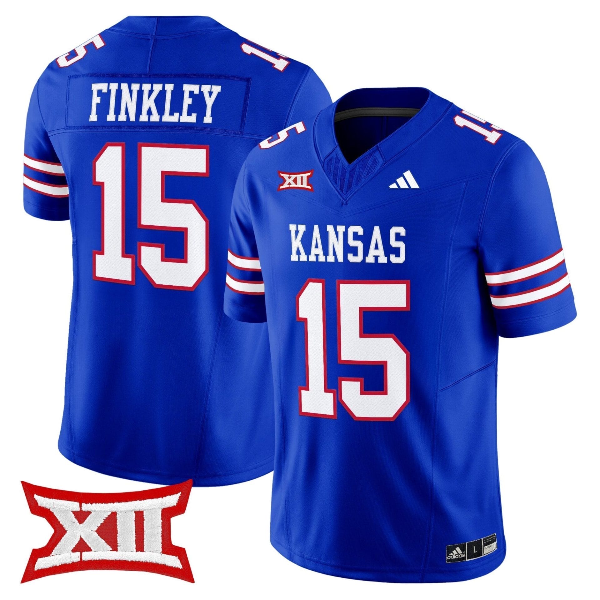 Kansas Jayhawks 2025 Vapor Limited Jersey - All Stitched - Image 9