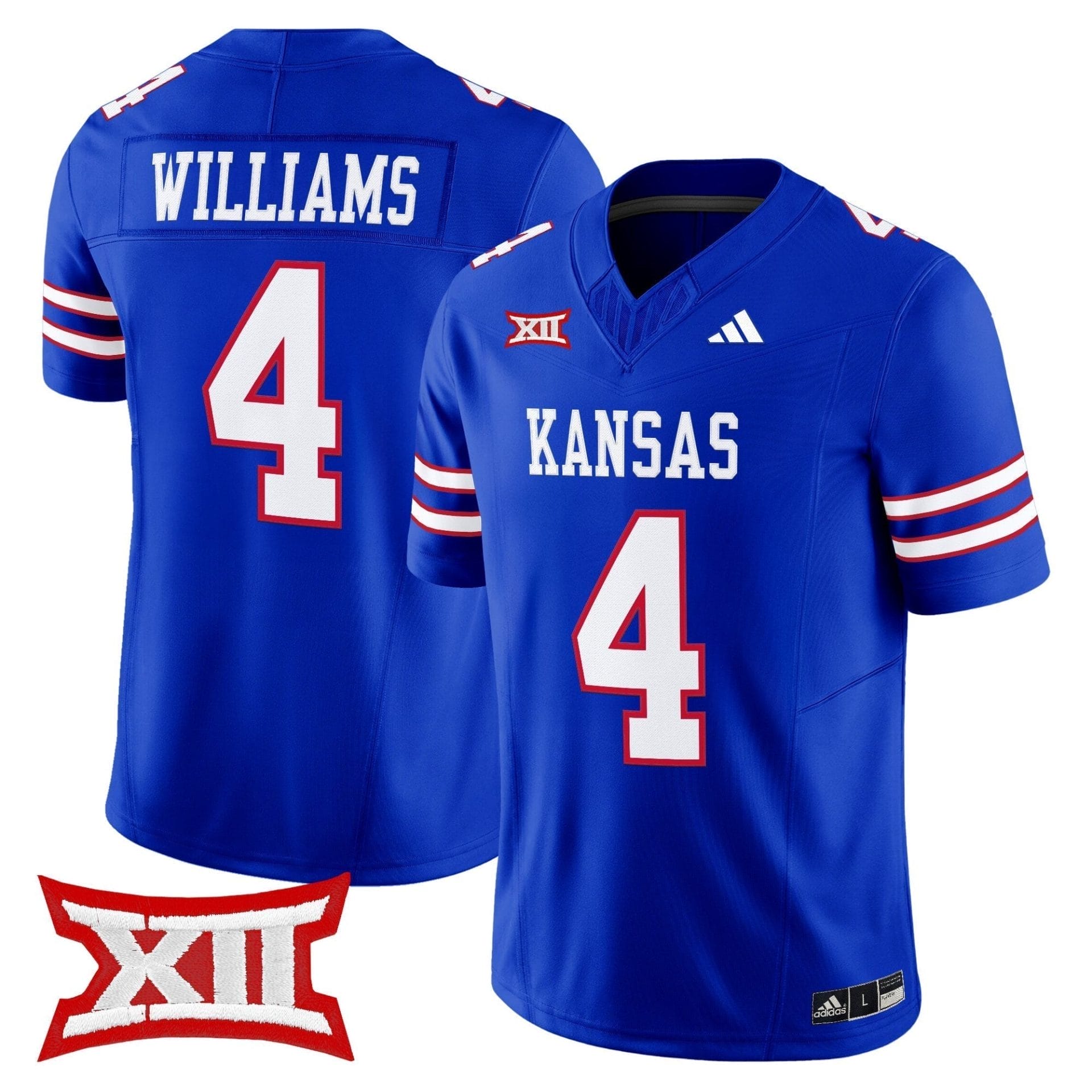 Kansas Jayhawks 2025 Vapor Limited Jersey - All Stitched - Image 6