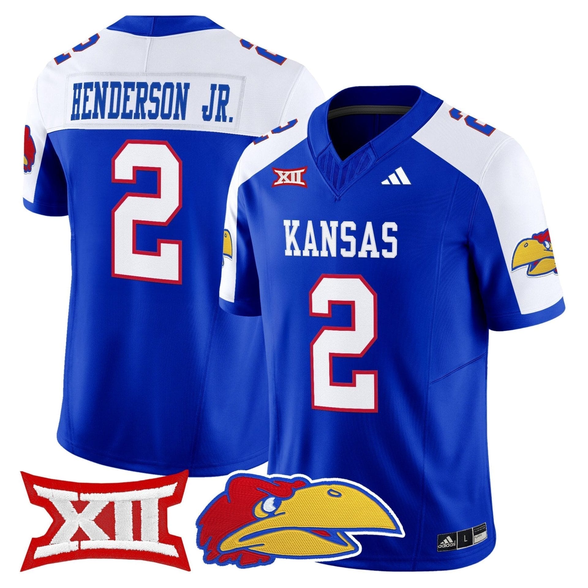 Kansas Jayhawks 2025 Vapor Limited Jersey - All Stitched - Image 18