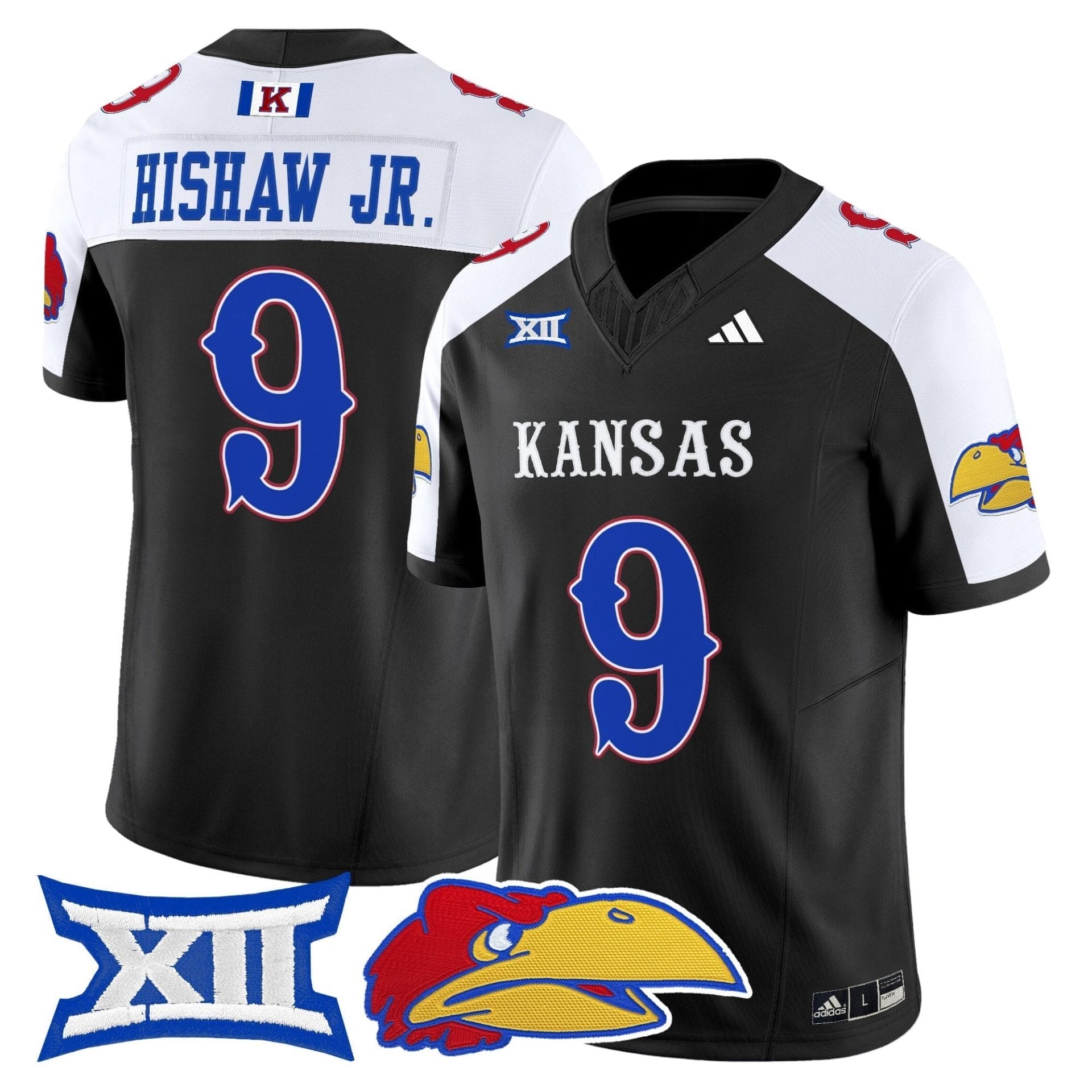 Kansas Jayhawks 2025 Vapor Limited Jersey - All Stitched - Image 26