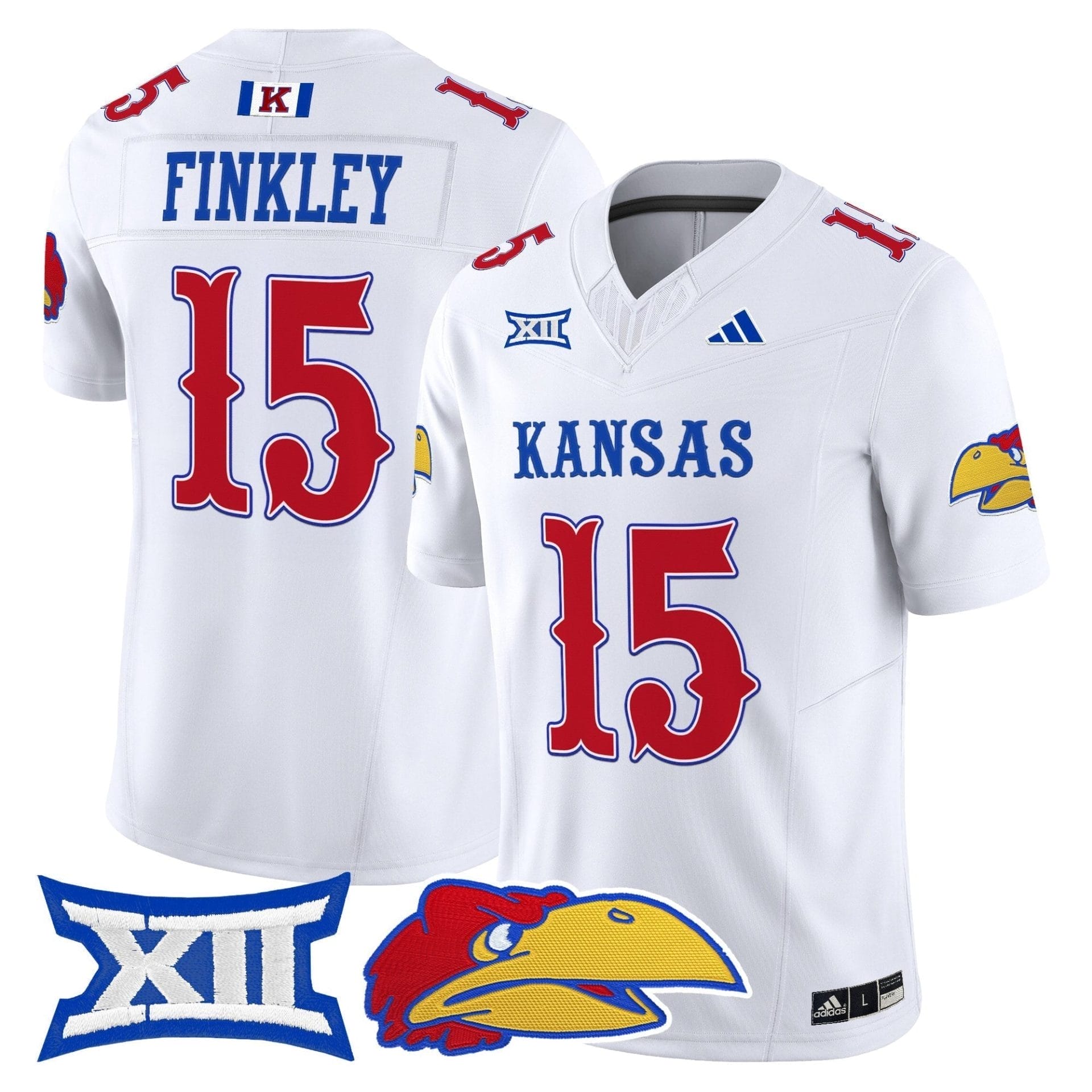 Kansas Jayhawks 2025 Vapor Limited Jersey - All Stitched - Image 35