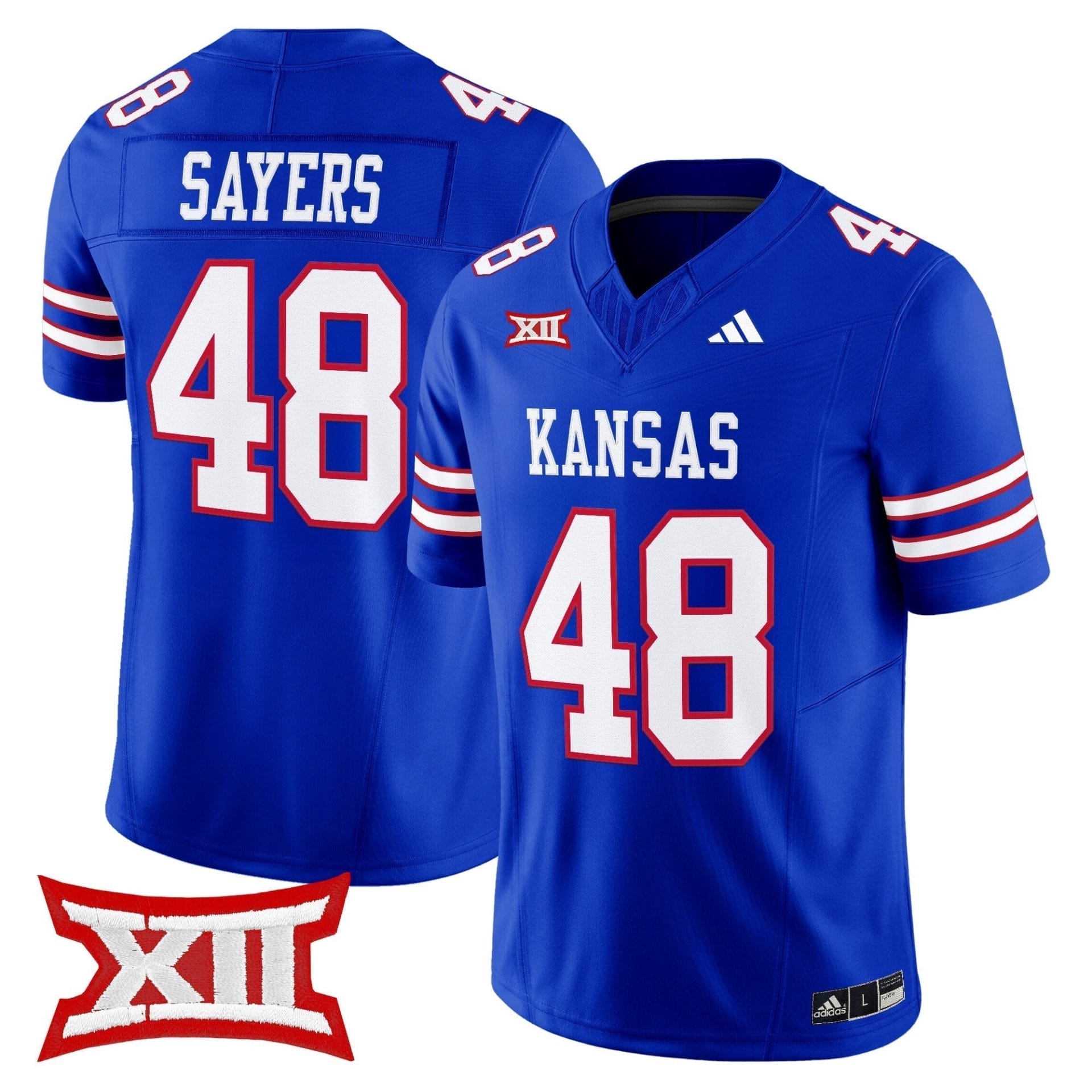 Kansas Jayhawks 2025 Vapor Limited Jersey - All Stitched - Image 10