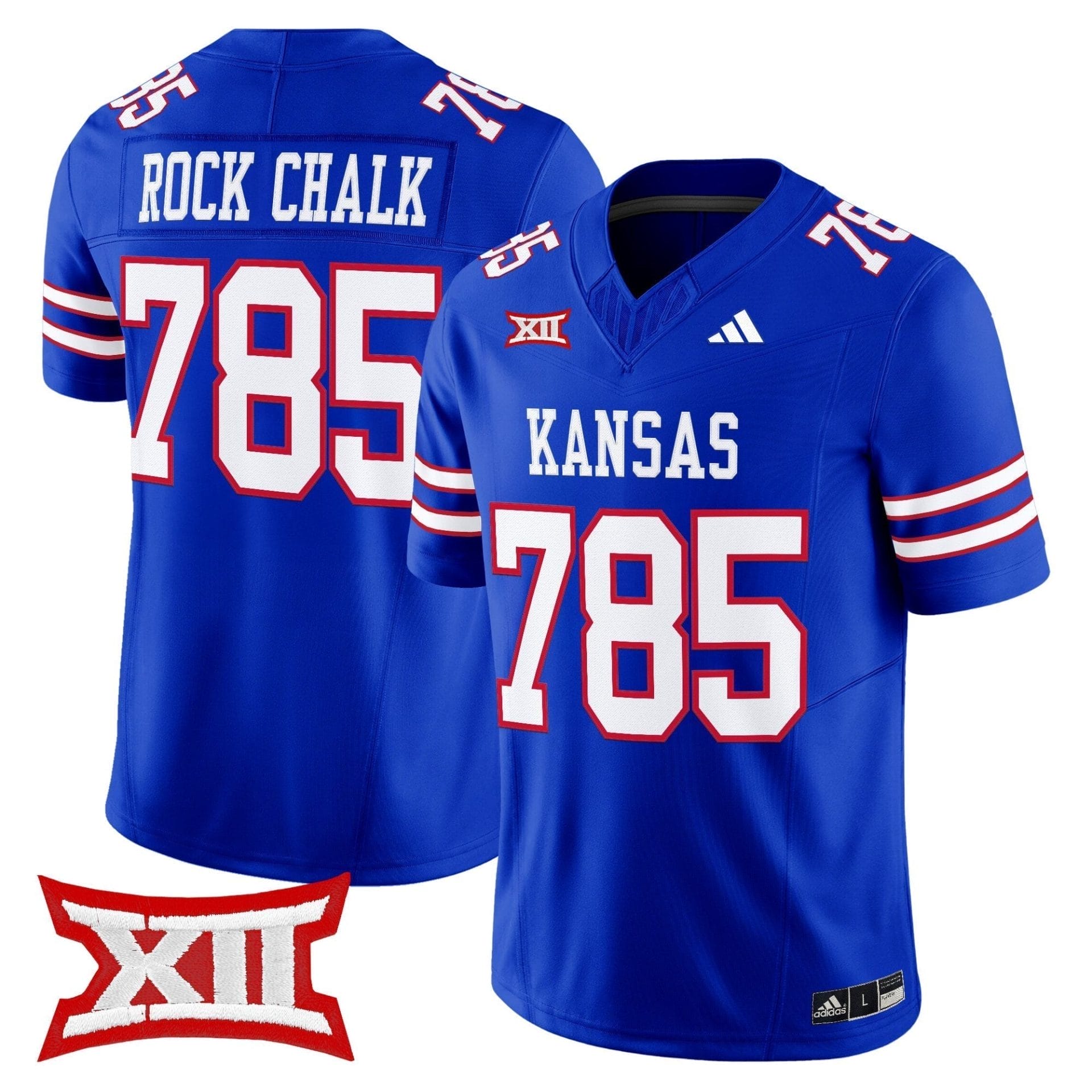 Kansas Jayhawks 2025 Vapor Limited Jersey - All Stitched - Image 3