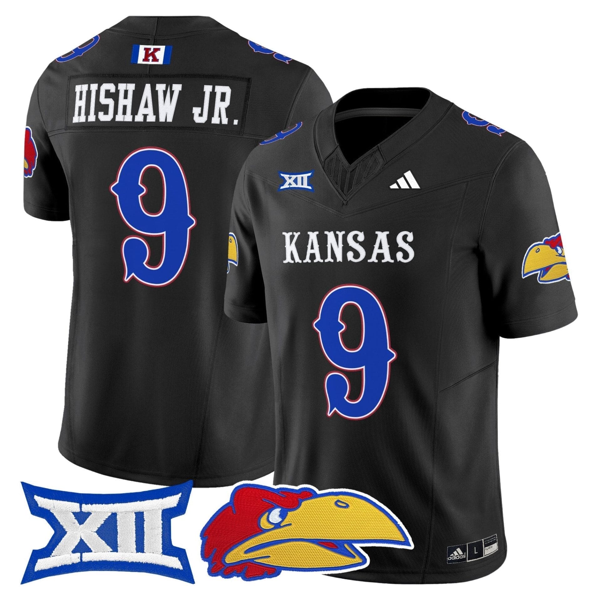 Kansas Jayhawks 2025 Vapor Limited Jersey - All Stitched - Image 16