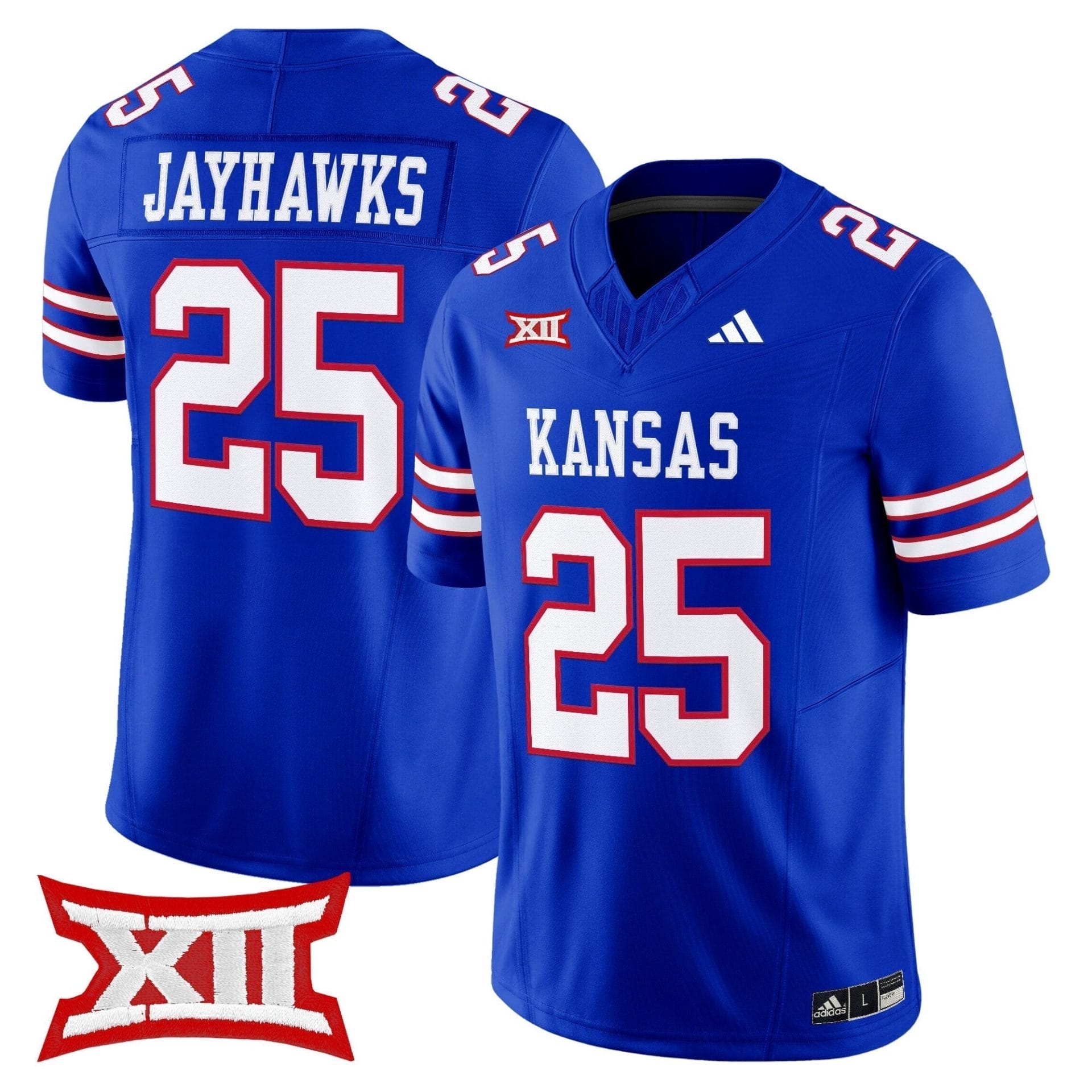 Kansas Jayhawks 2025 Vapor Limited Jersey - All Stitched - Image 11