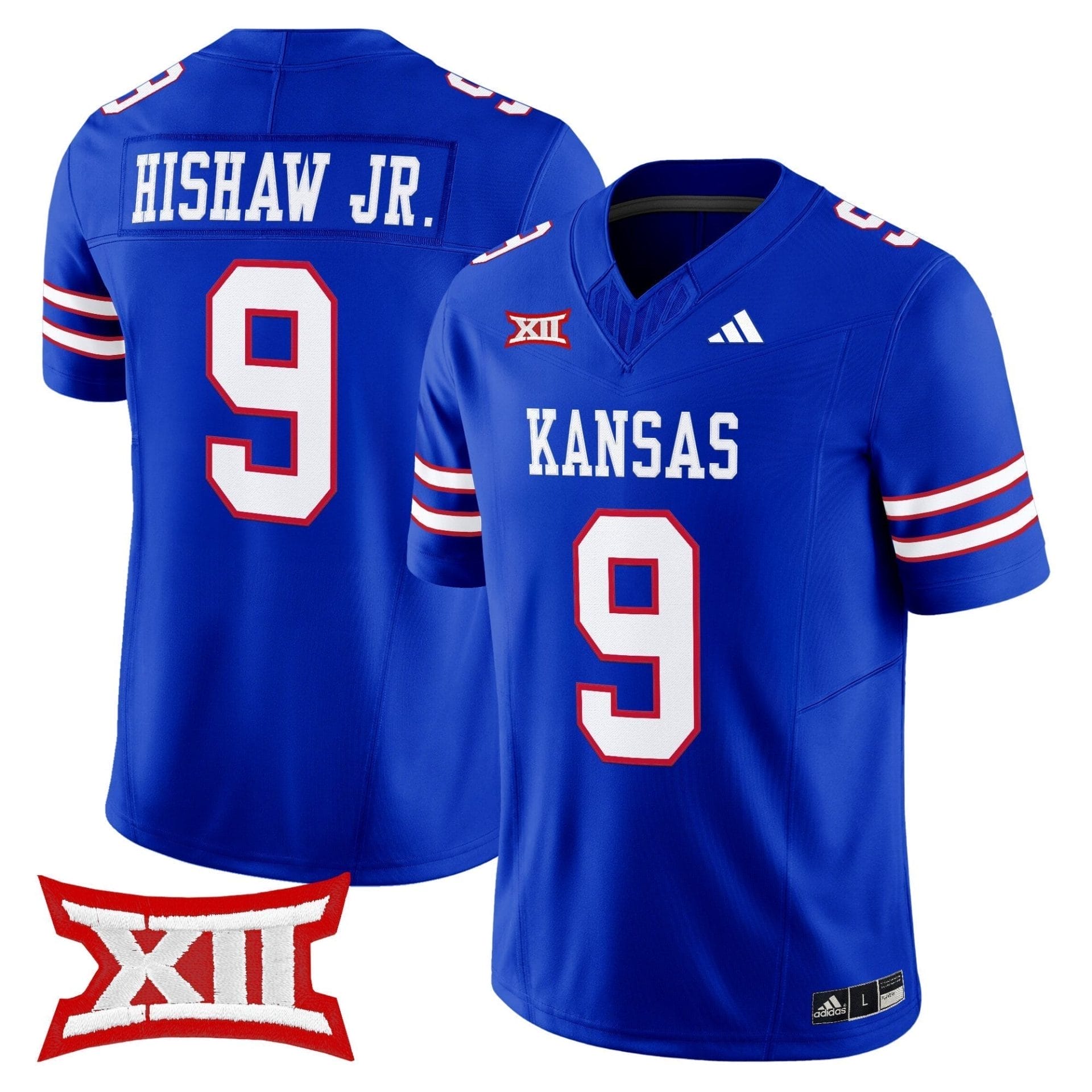 Kansas Jayhawks 2025 Vapor Limited Jersey - All Stitched - Image 5