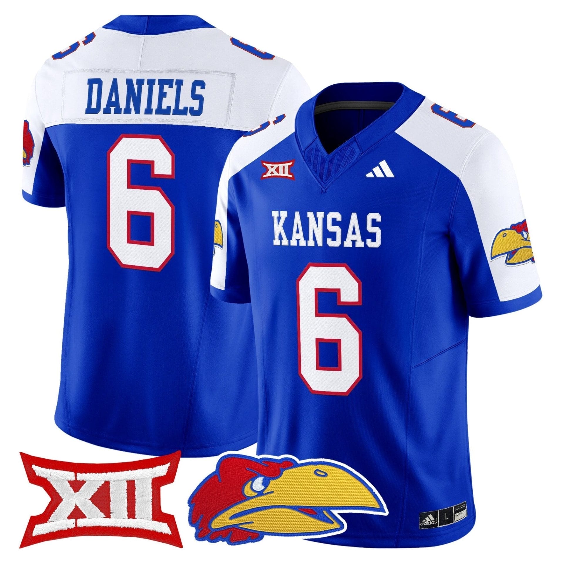 Kansas Jayhawks 2025 Vapor Limited Jersey - All Stitched - Image 13