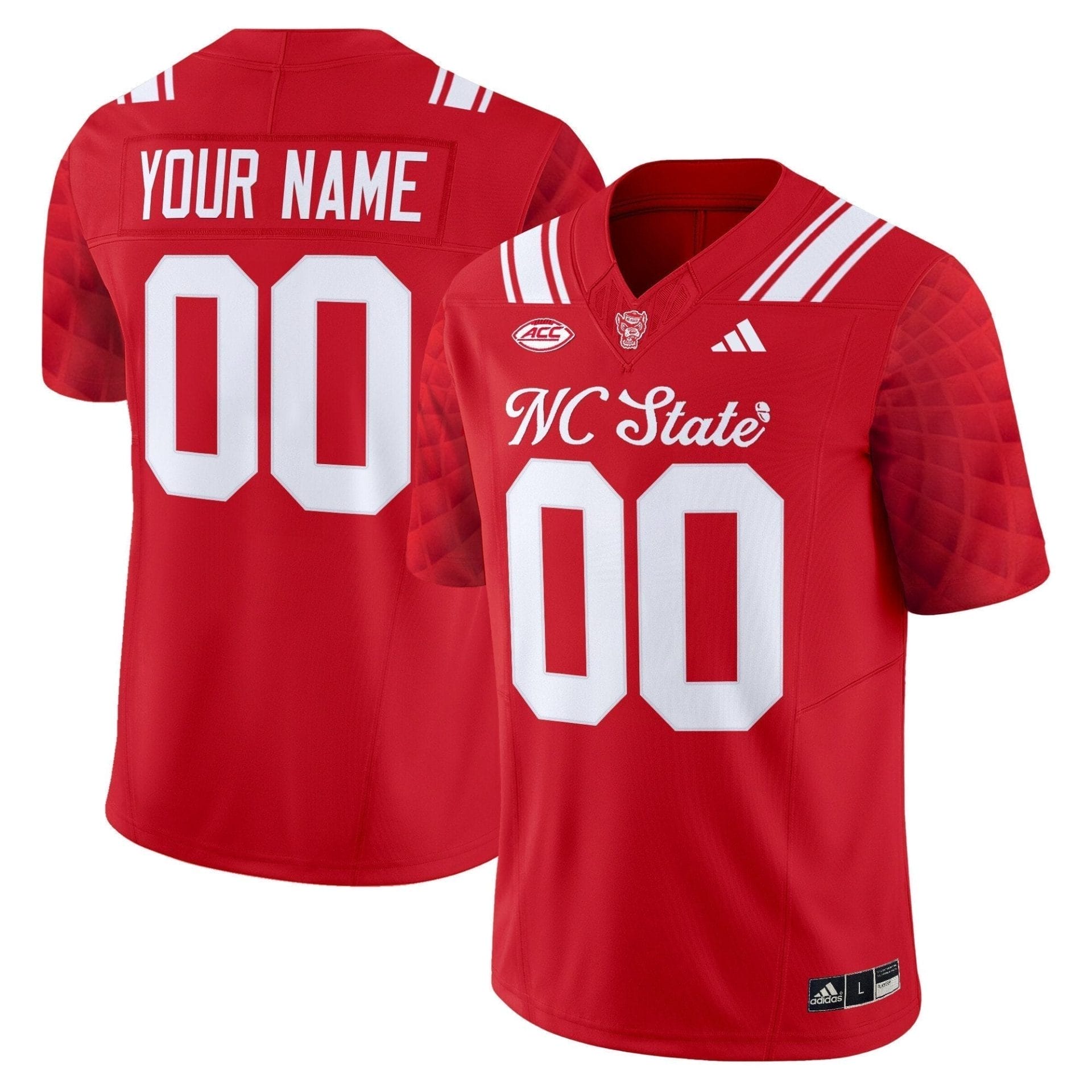 Custom NC State Wolfpack Jersey 'City of Oaks' Vapor Limited - All Stitched