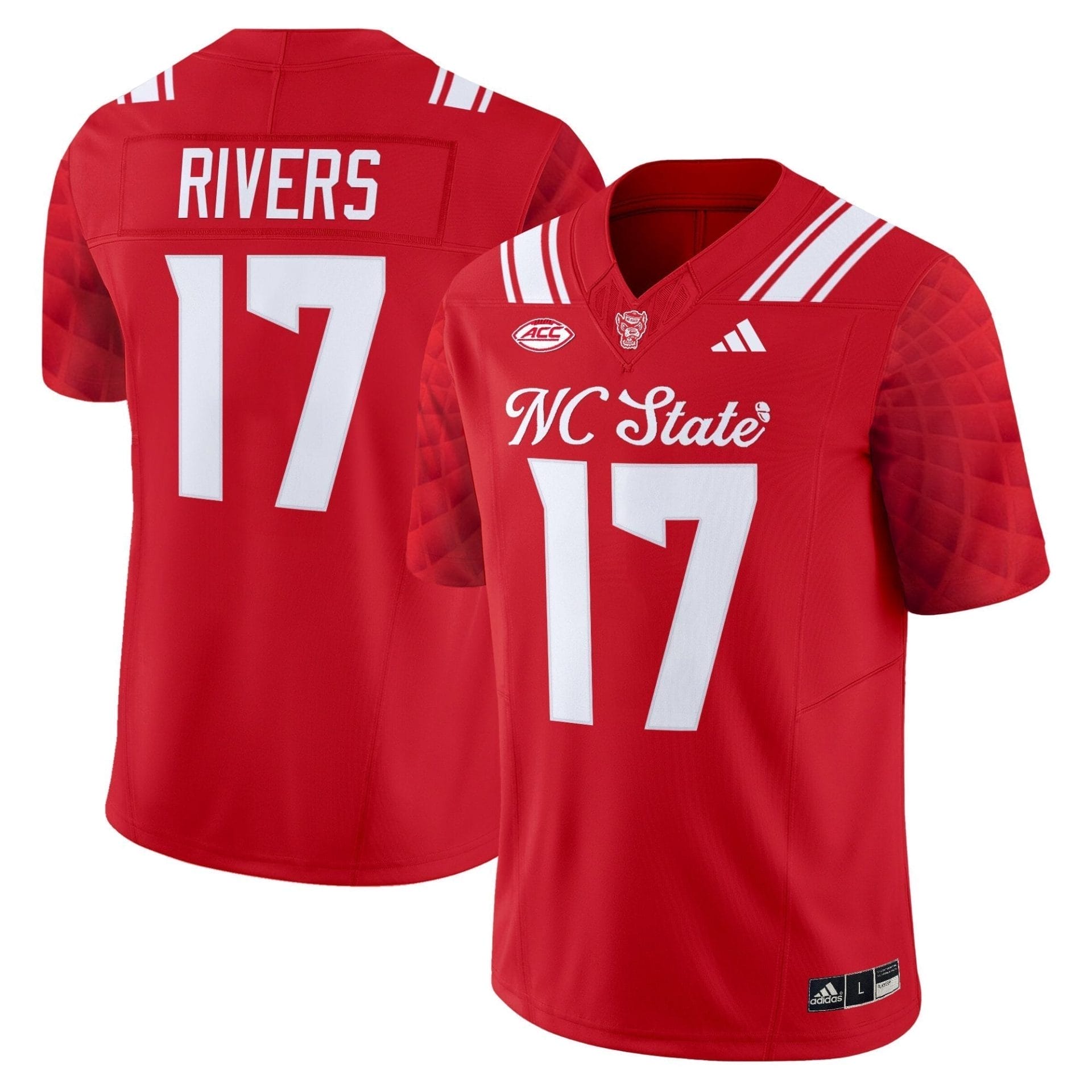 NC State Wolfpack 'City of Oaks' Vapor Limited Jersey - All Stitched - Image 24