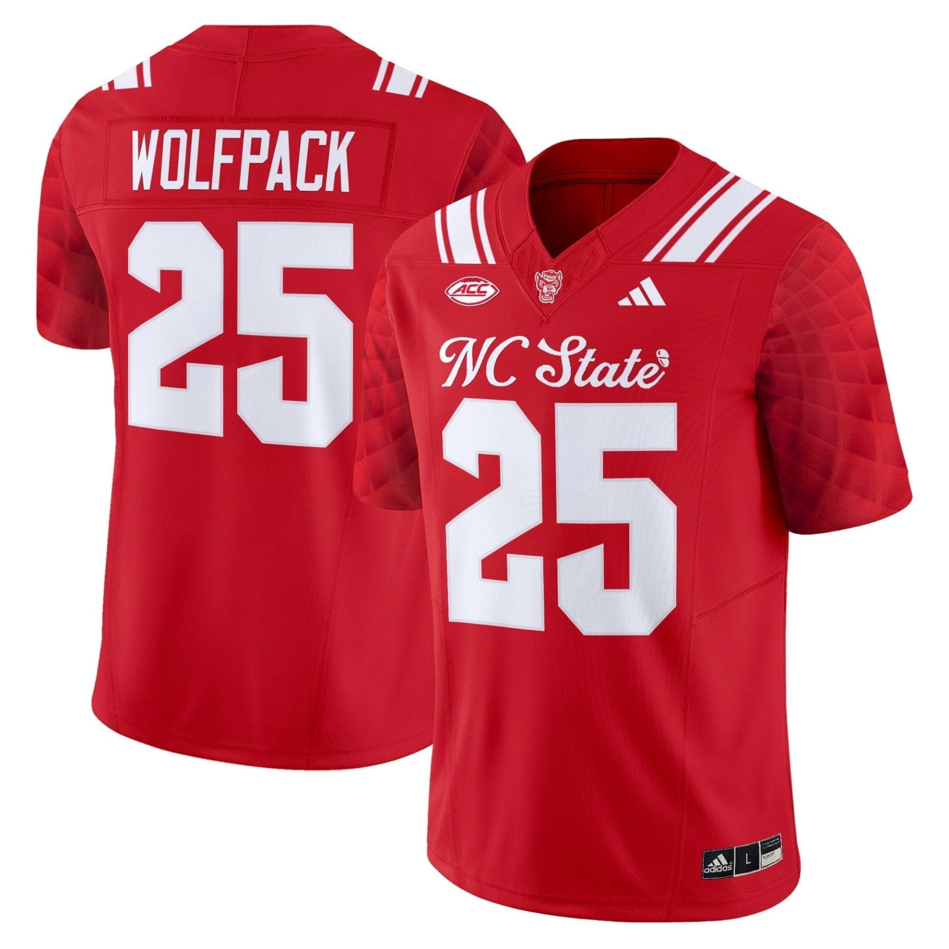 NC State Wolfpack 'City of Oaks' Vapor Limited Jersey - All Stitched - Image 26