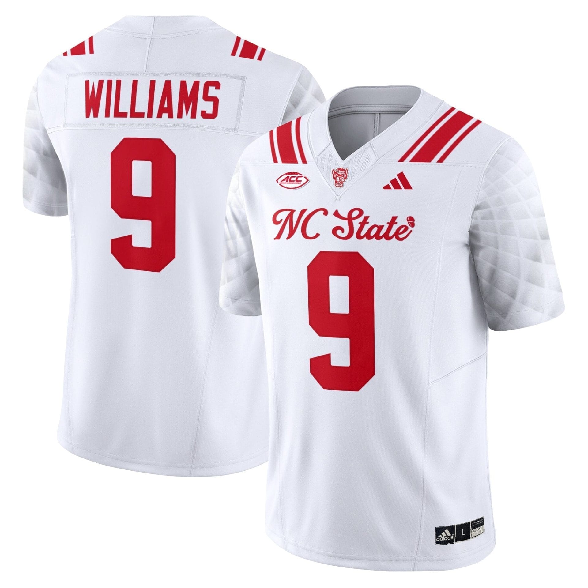 NC State Wolfpack 'City of Oaks' Vapor Limited Jersey - All Stitched - Image 37