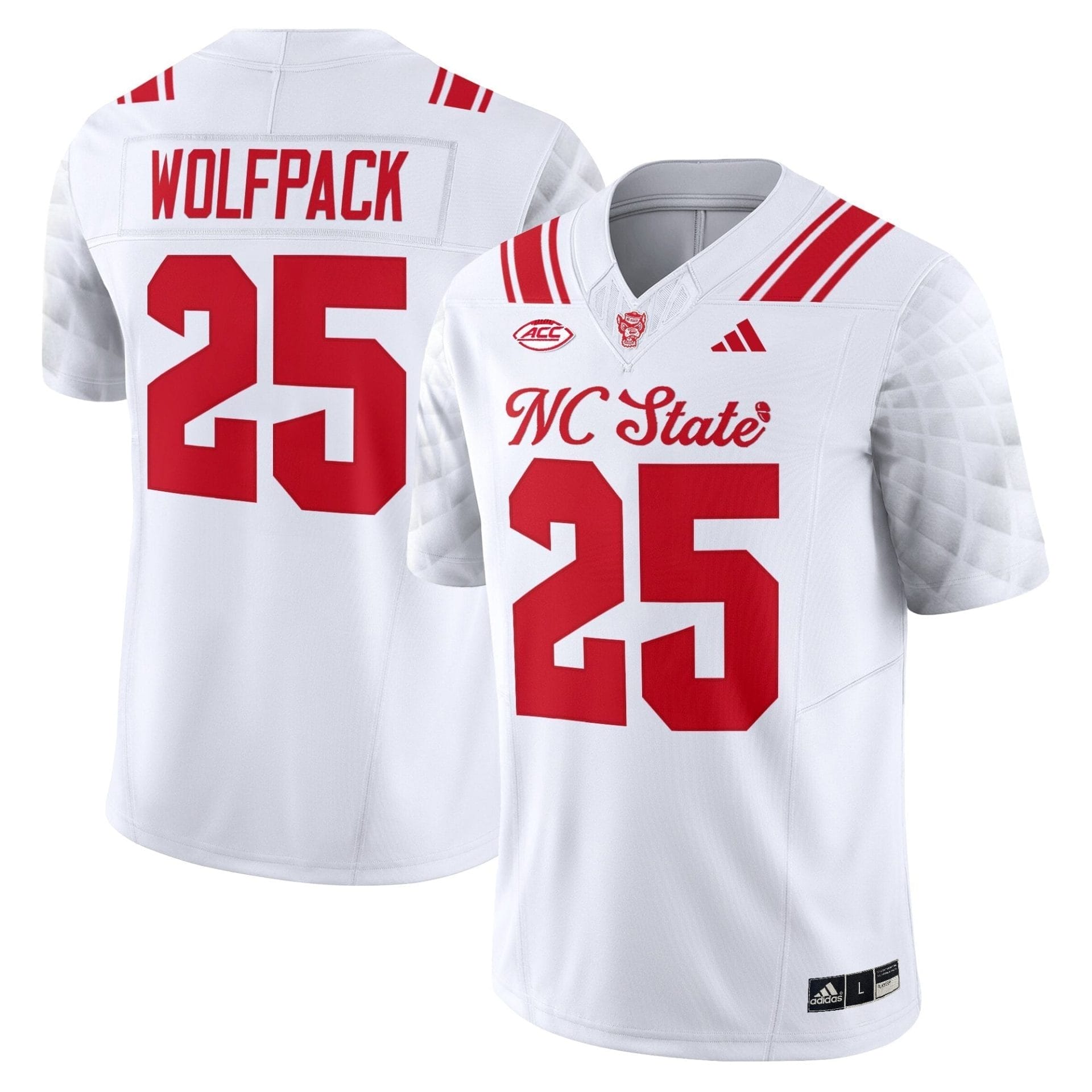 NC State Wolfpack 'City of Oaks' Vapor Limited Jersey - All Stitched - Image 38