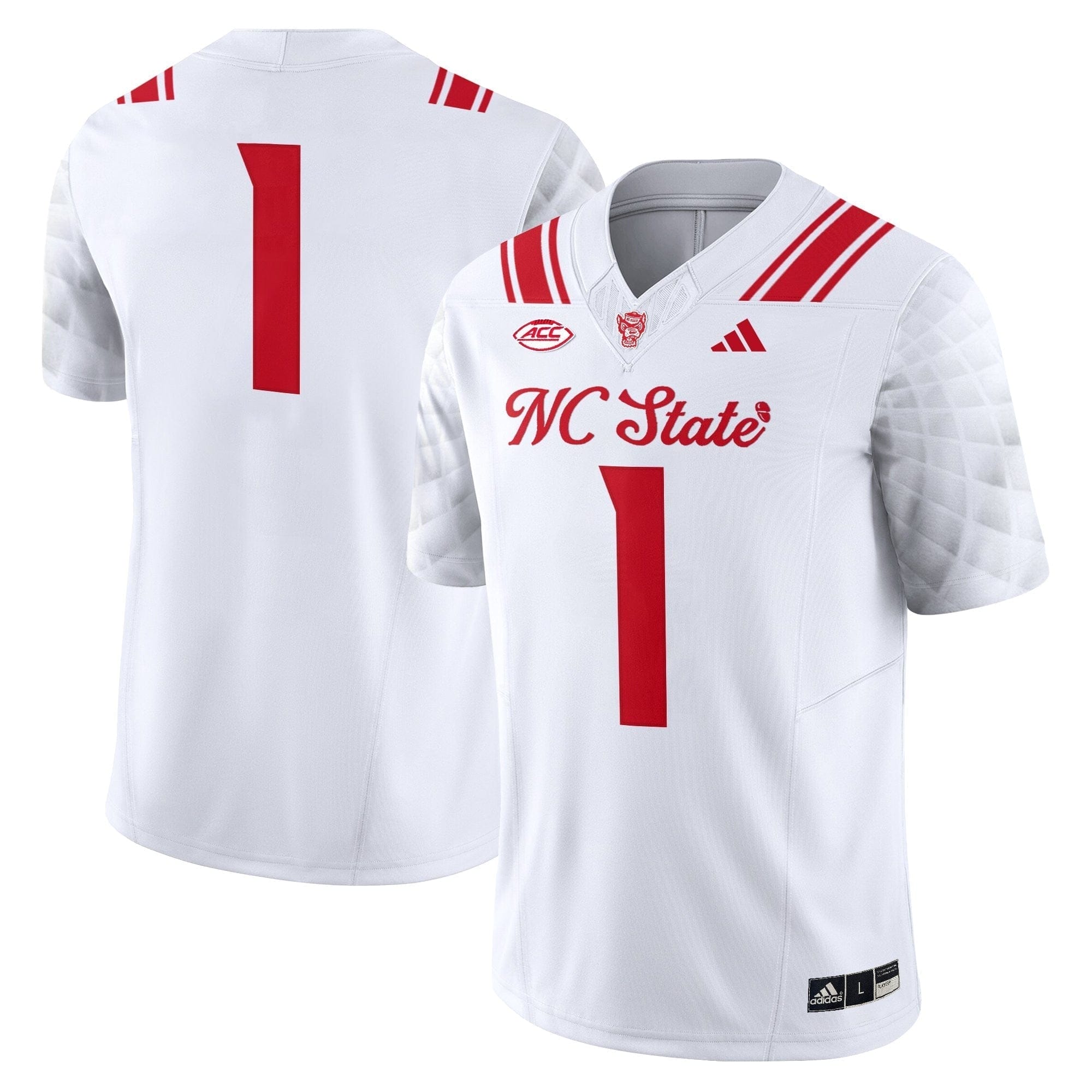 NC State Wolfpack 'City of Oaks' Vapor Limited Jersey - All Stitched - Image 39