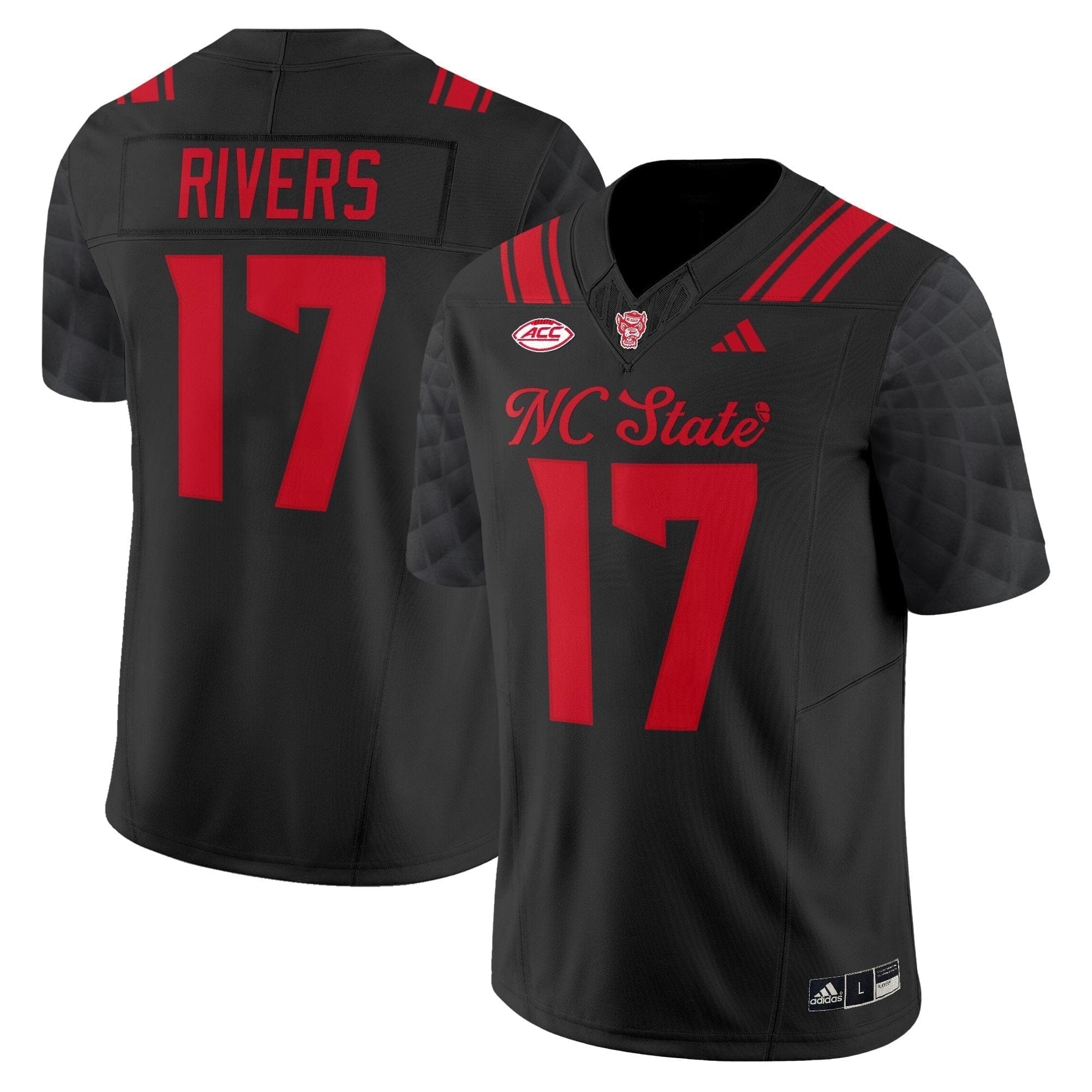 NC State Wolfpack 'City of Oaks' Vapor Limited Jersey - All Stitched - Image 42