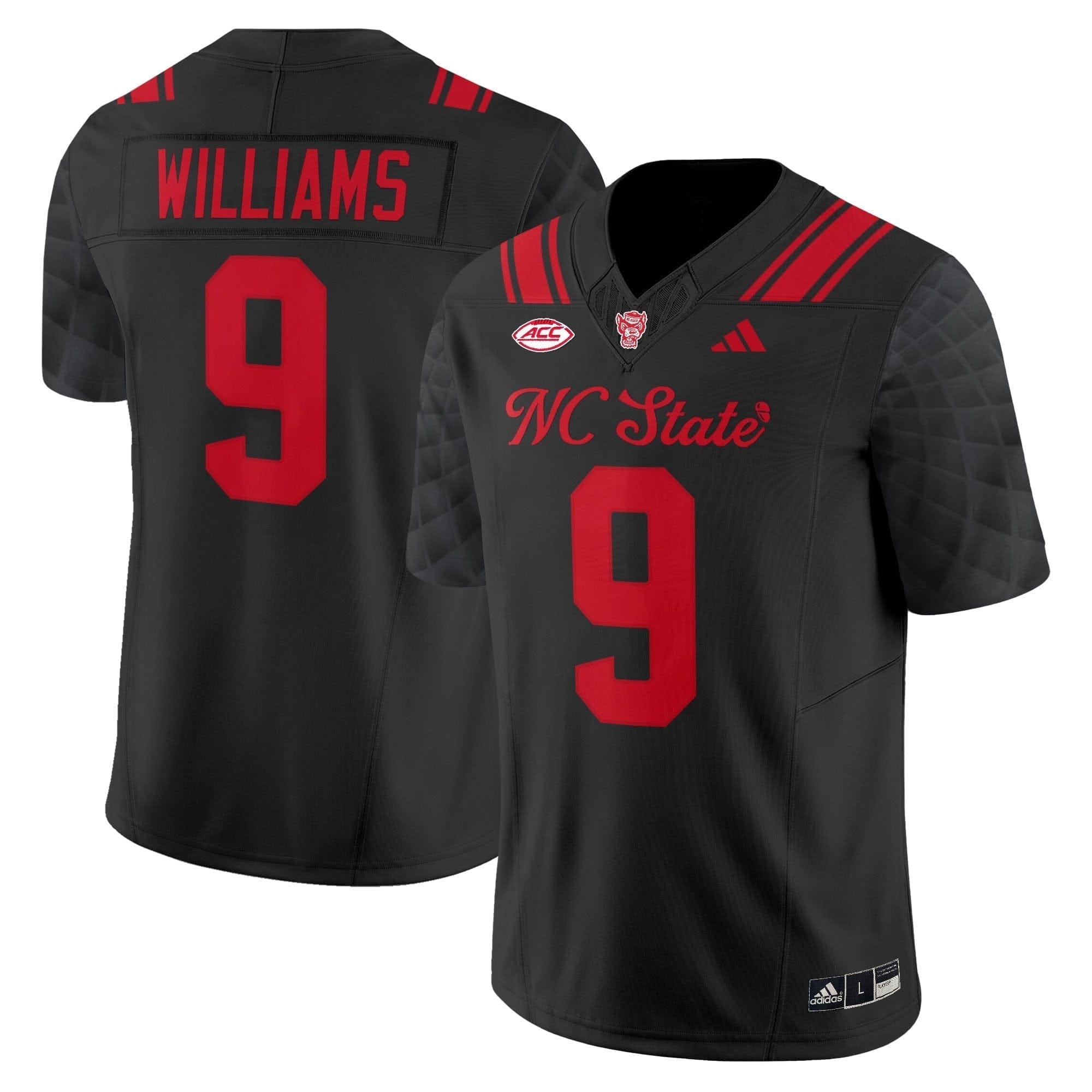 NC State Wolfpack 'City of Oaks' Vapor Limited Jersey - All Stitched - Image 43