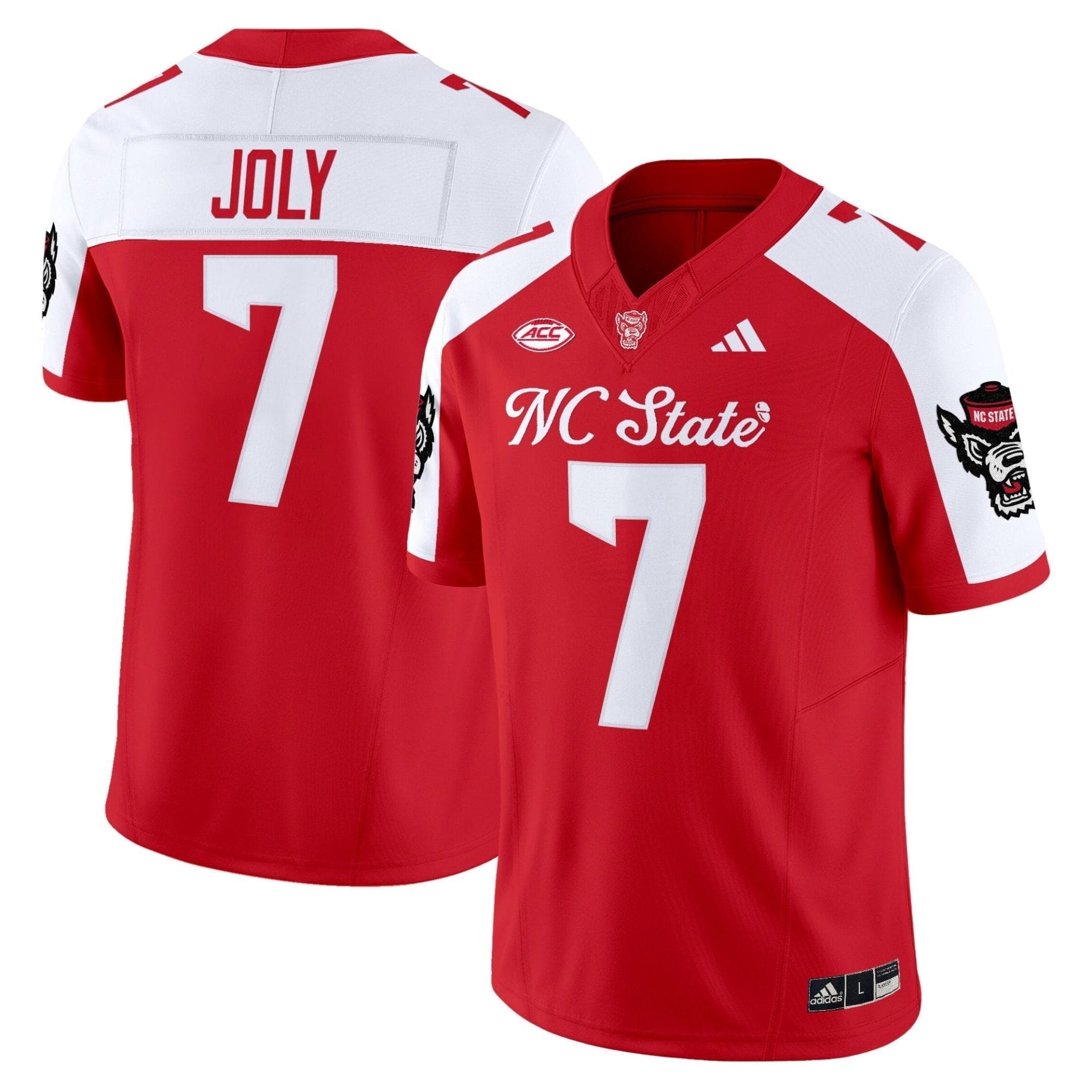 NC State Wolfpack 'City of Oaks' Vapor Limited Jersey - All Stitched - Image 6