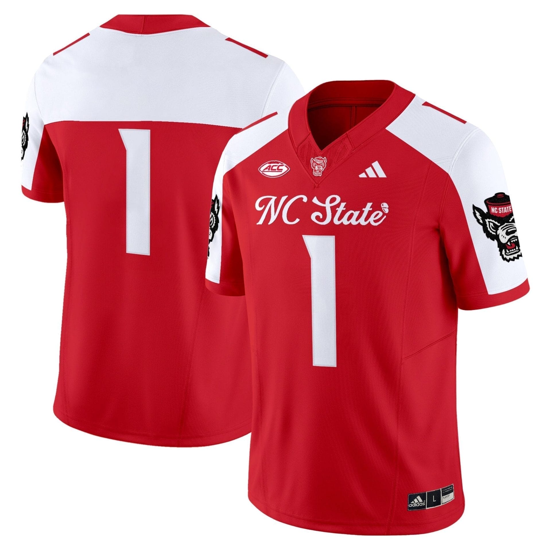 NC State Wolfpack 'City of Oaks' Vapor Limited Jersey - All Stitched - Image 11