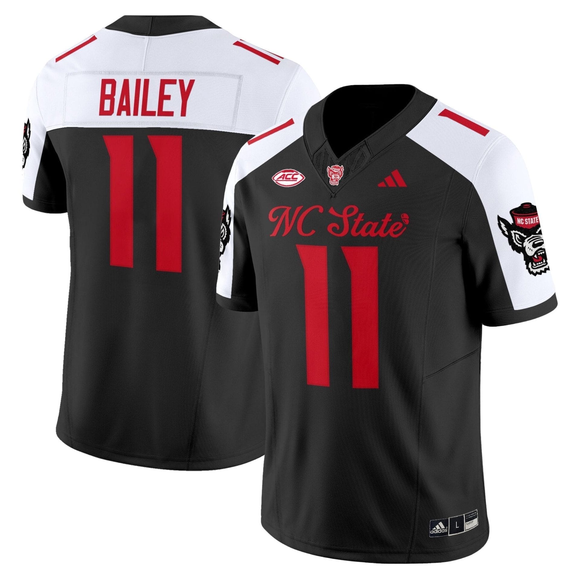 NC State Wolfpack 'City of Oaks' Vapor Limited Jersey - All Stitched - Image 13
