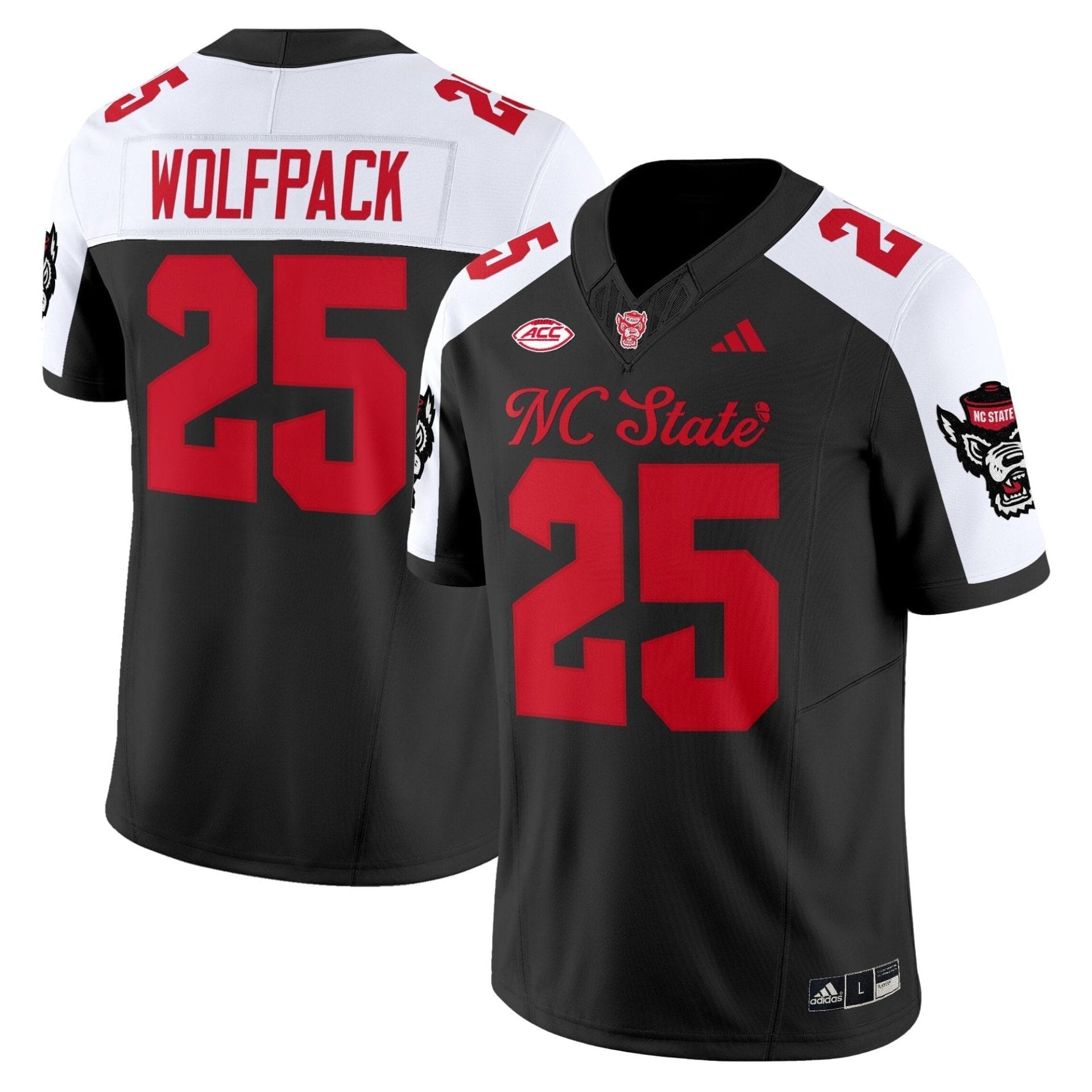 NC State Wolfpack 'City of Oaks' Vapor Limited Jersey - All Stitched - Image 20
