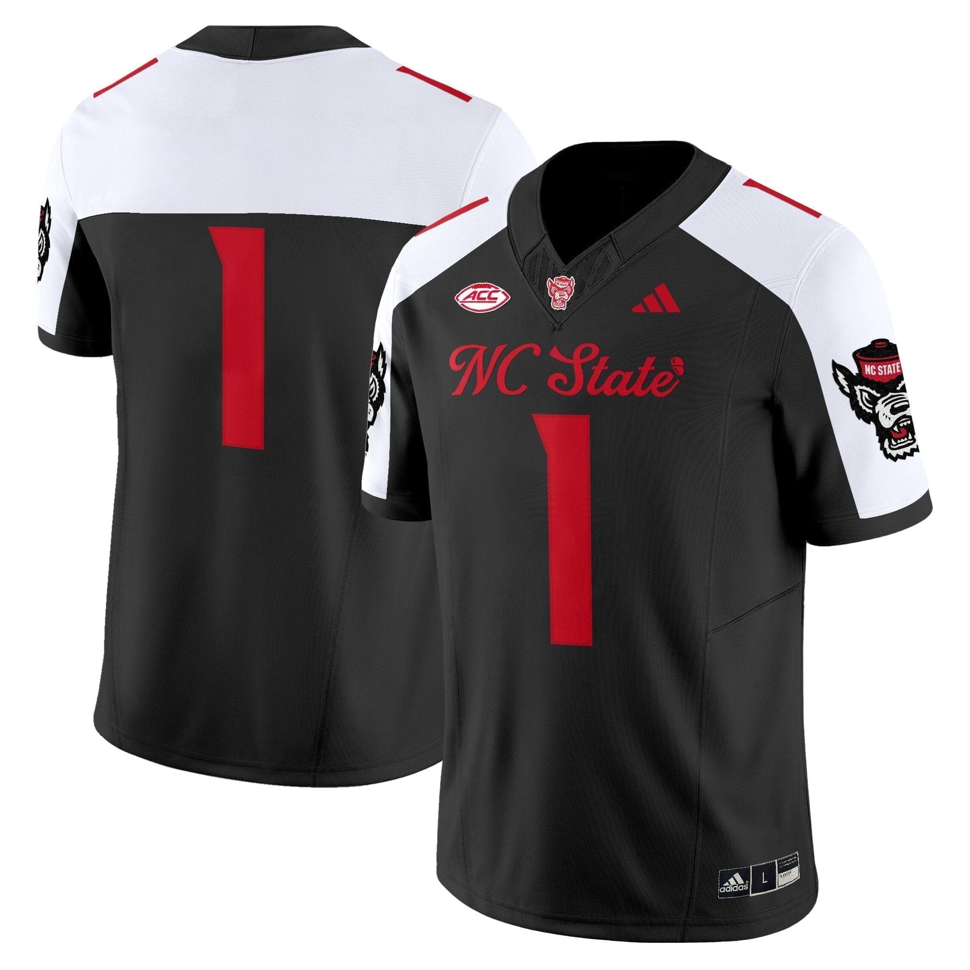 NC State Wolfpack 'City of Oaks' Vapor Limited Jersey - All Stitched - Image 22