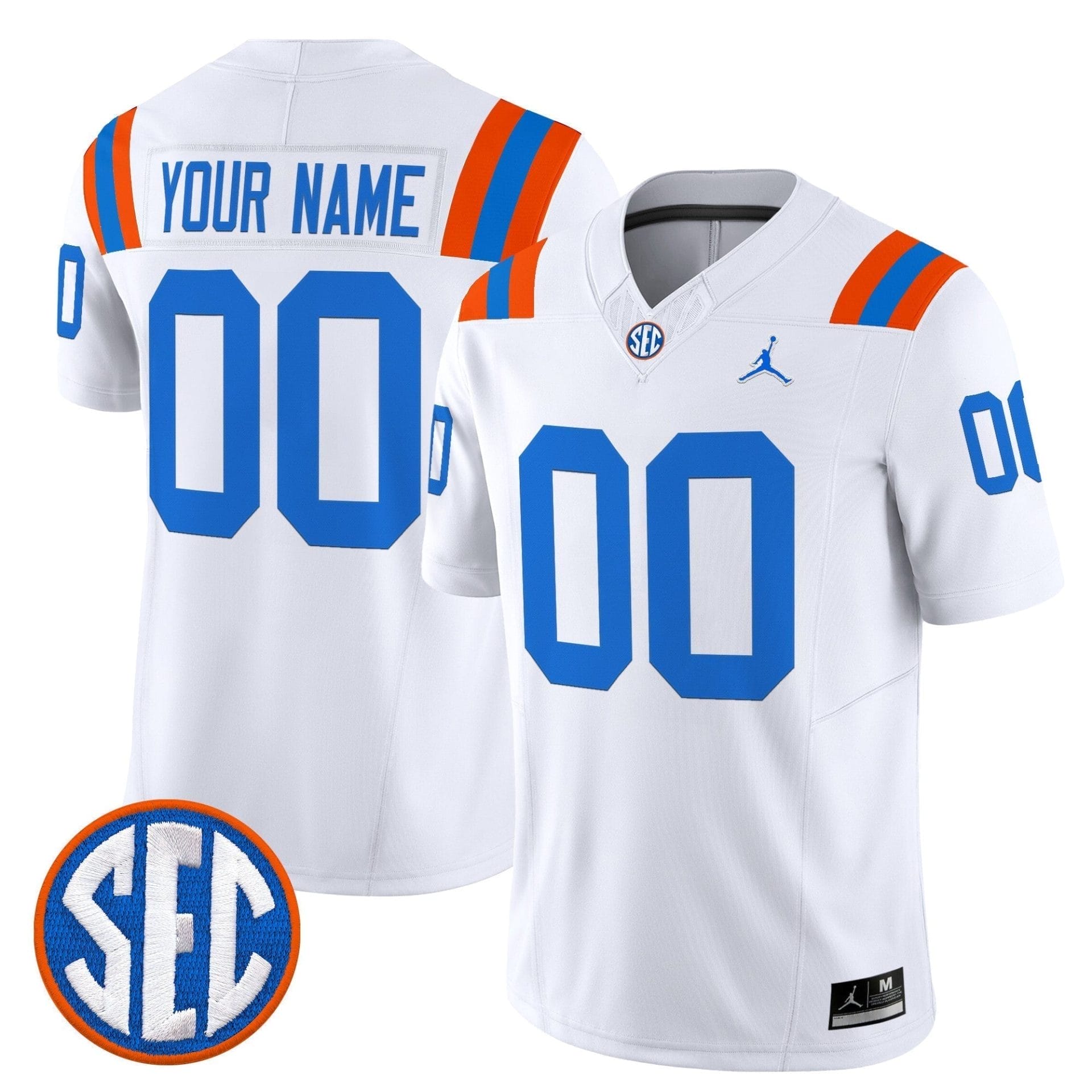 Custom Florida Gators Jersey 1960s Throwback Vaport Limited Stitched All Colors - Image 3