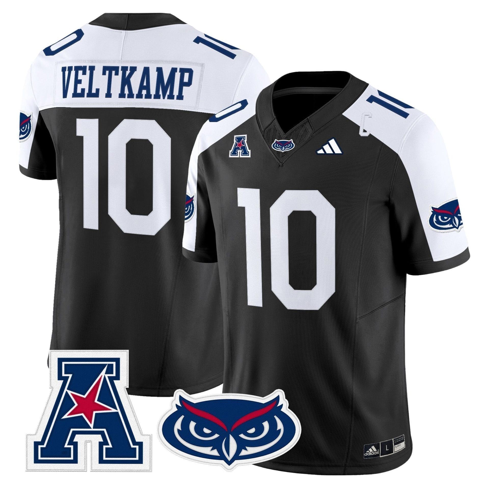 Florida Atlantic Owls 2025 Vapor Limited Jersey - All Stitched - Image 18