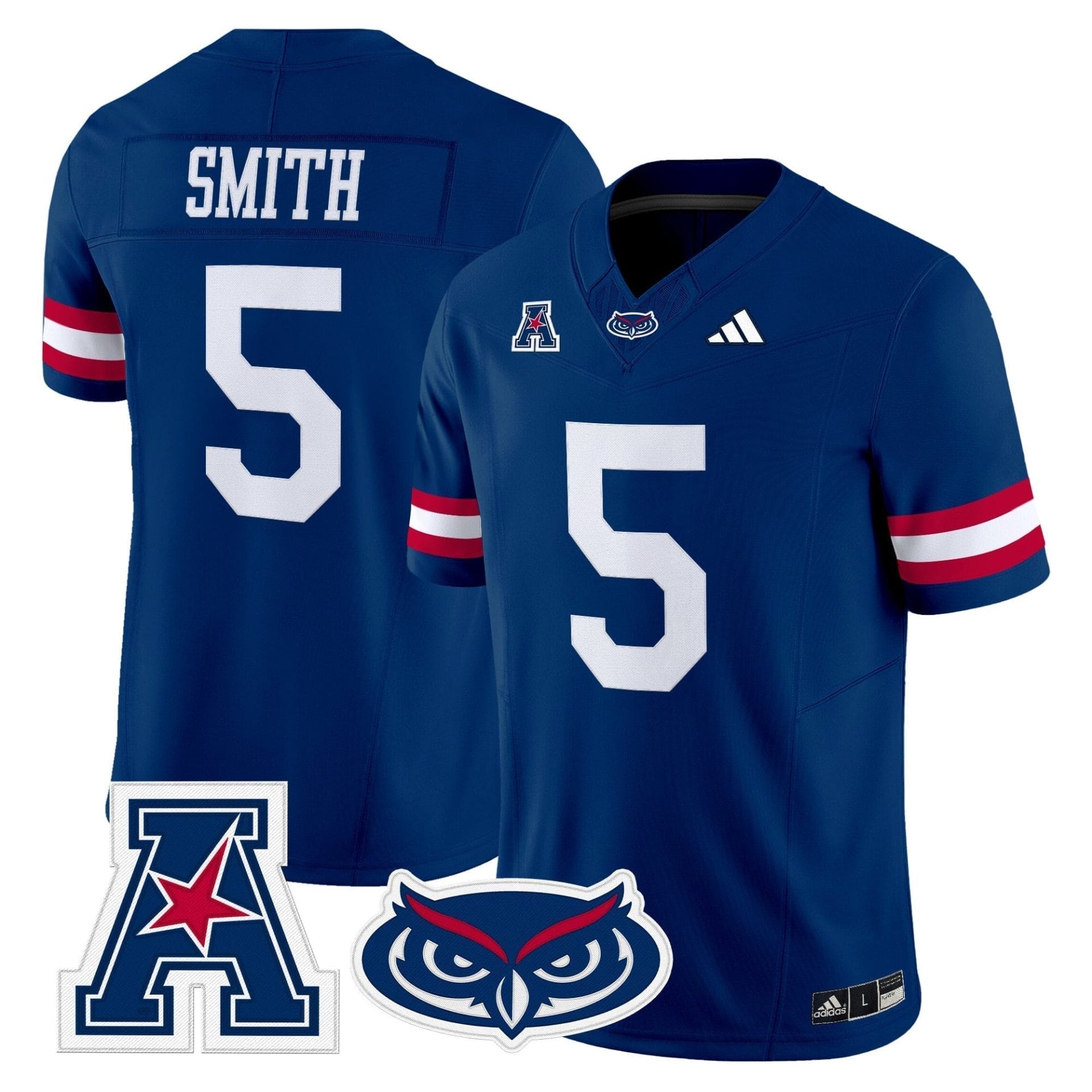 Florida Atlantic Owls 2025 Vapor Limited Jersey - All Stitched - Image 30