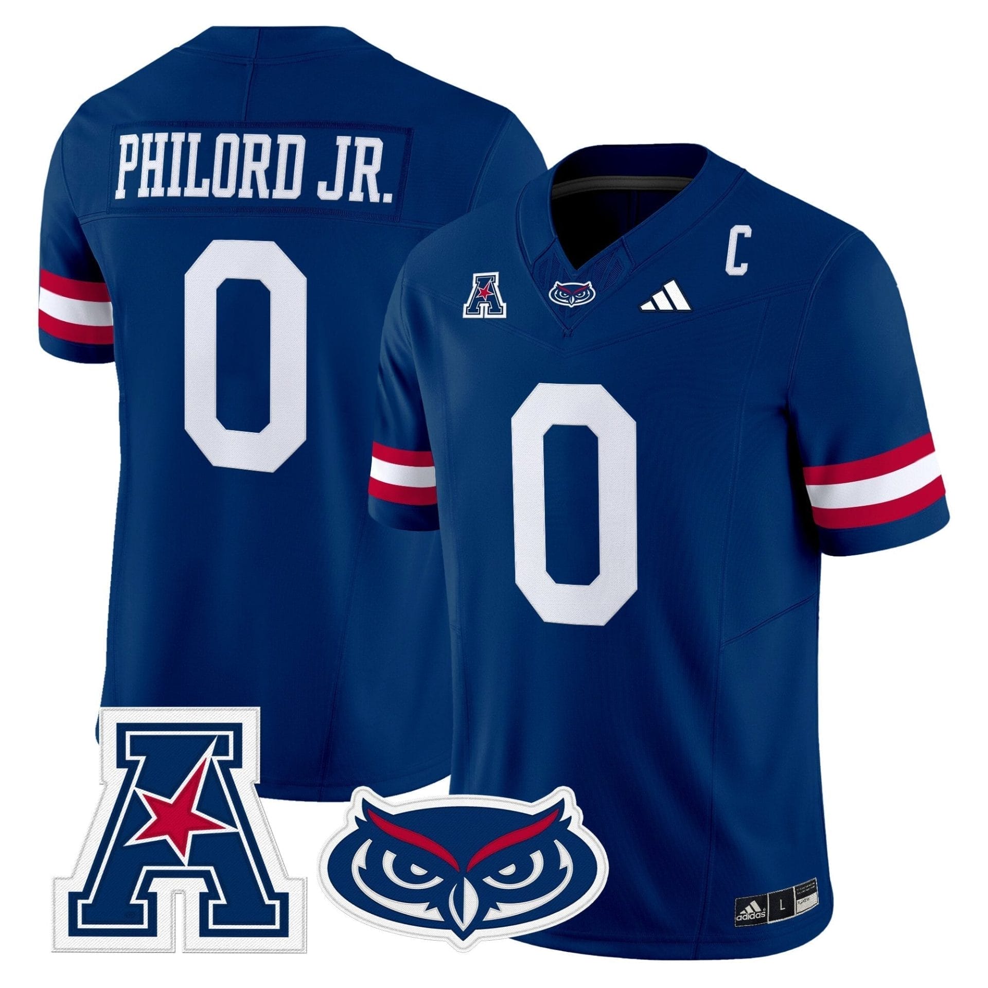 Florida Atlantic Owls 2025 Vapor Limited Jersey - All Stitched - Image 8