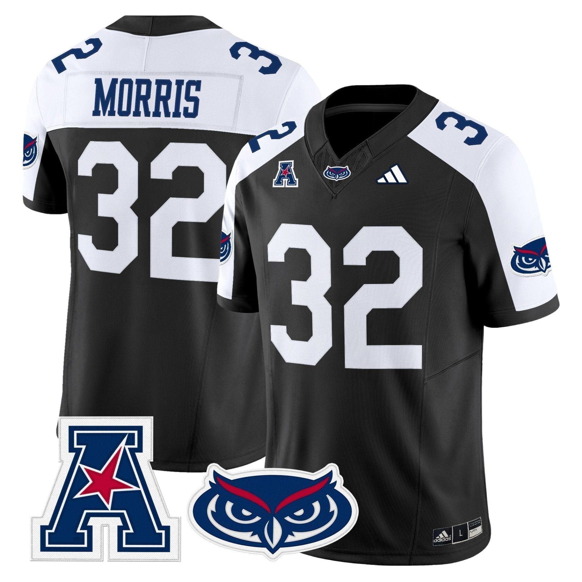 Florida Atlantic Owls 2025 Vapor Limited Jersey - All Stitched - Image 26