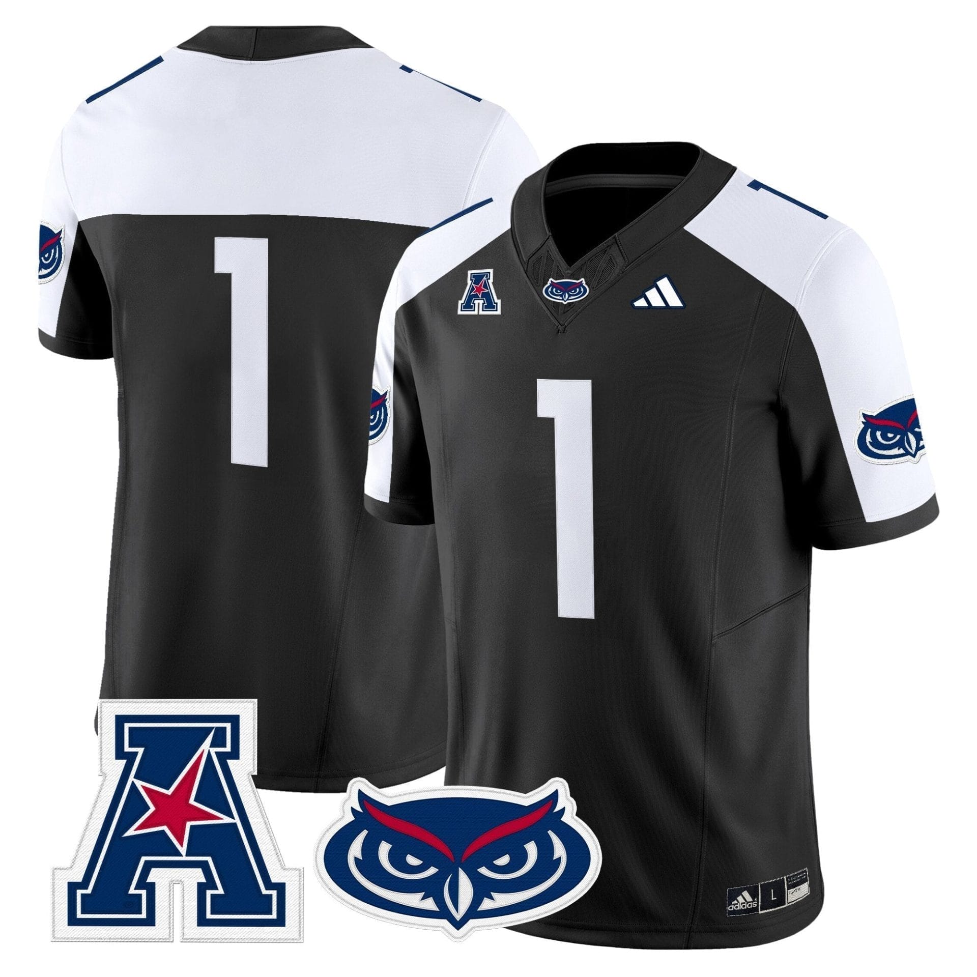 Florida Atlantic Owls 2025 Vapor Limited Jersey - All Stitched - Image 29