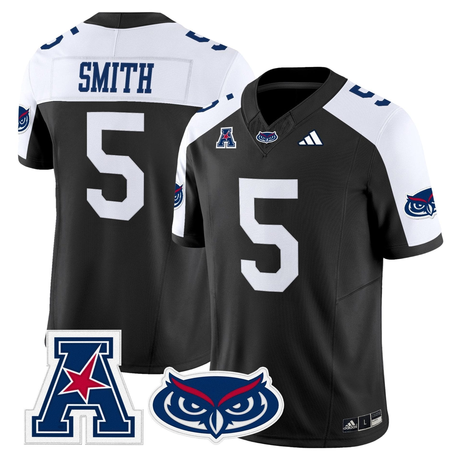 Florida Atlantic Owls 2025 Vapor Limited Jersey - All Stitched - Image 24