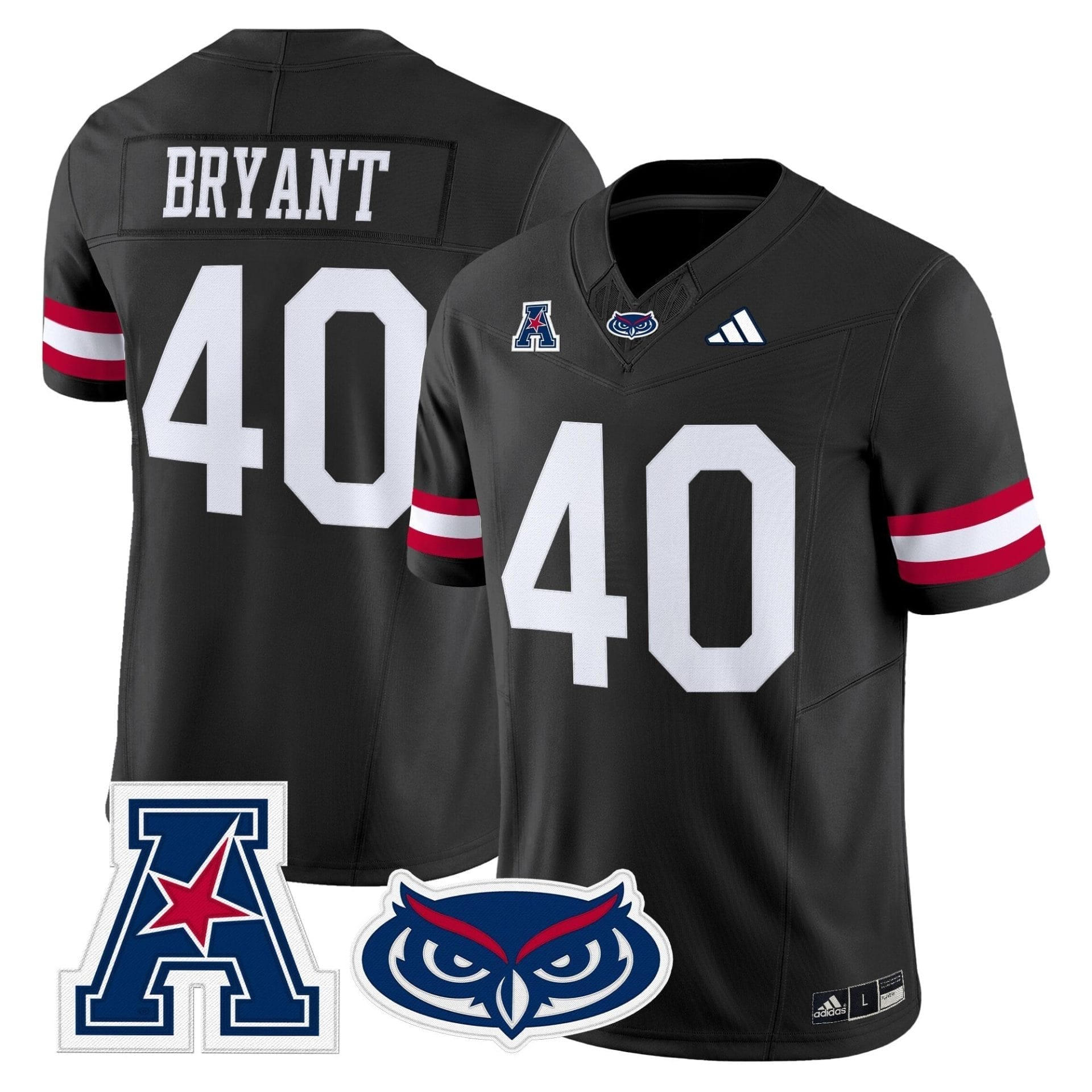 Florida Atlantic Owls 2025 Vapor Limited Jersey - All Stitched - Image 3