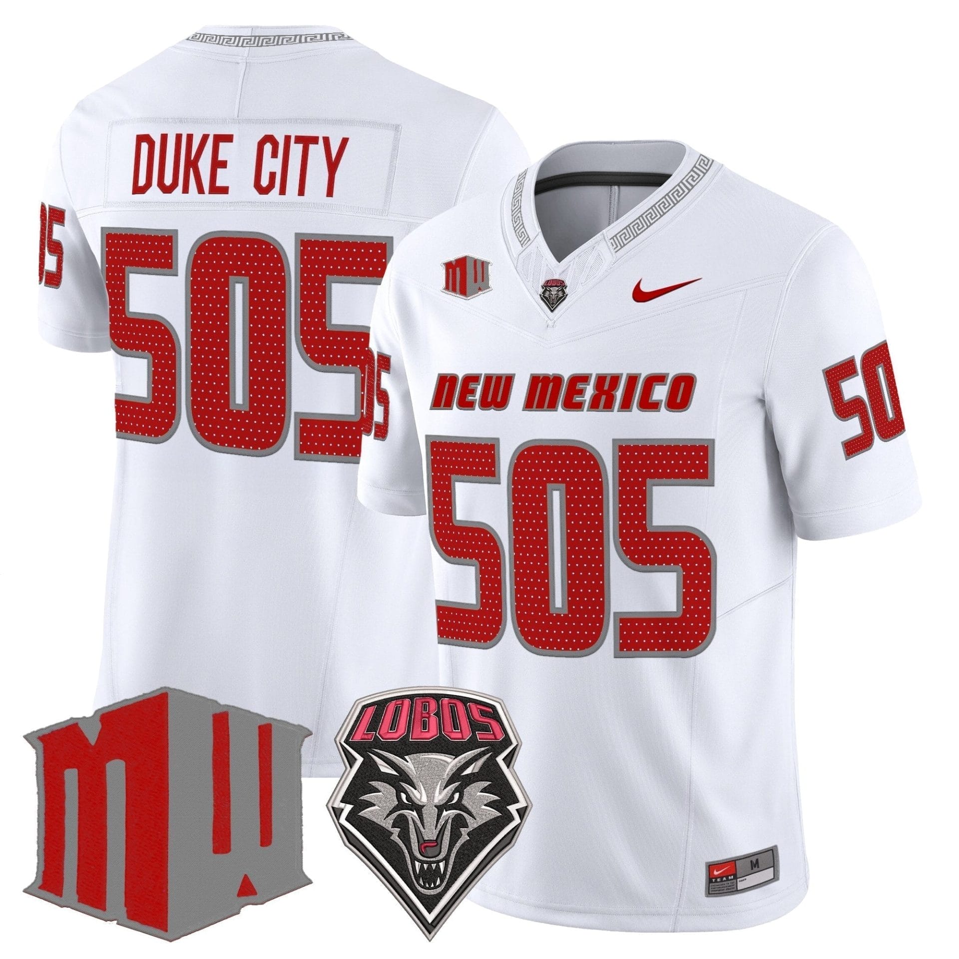 New Mexico Lobos 2025 Vapor Limited Jersey - All Stitched - Image 13